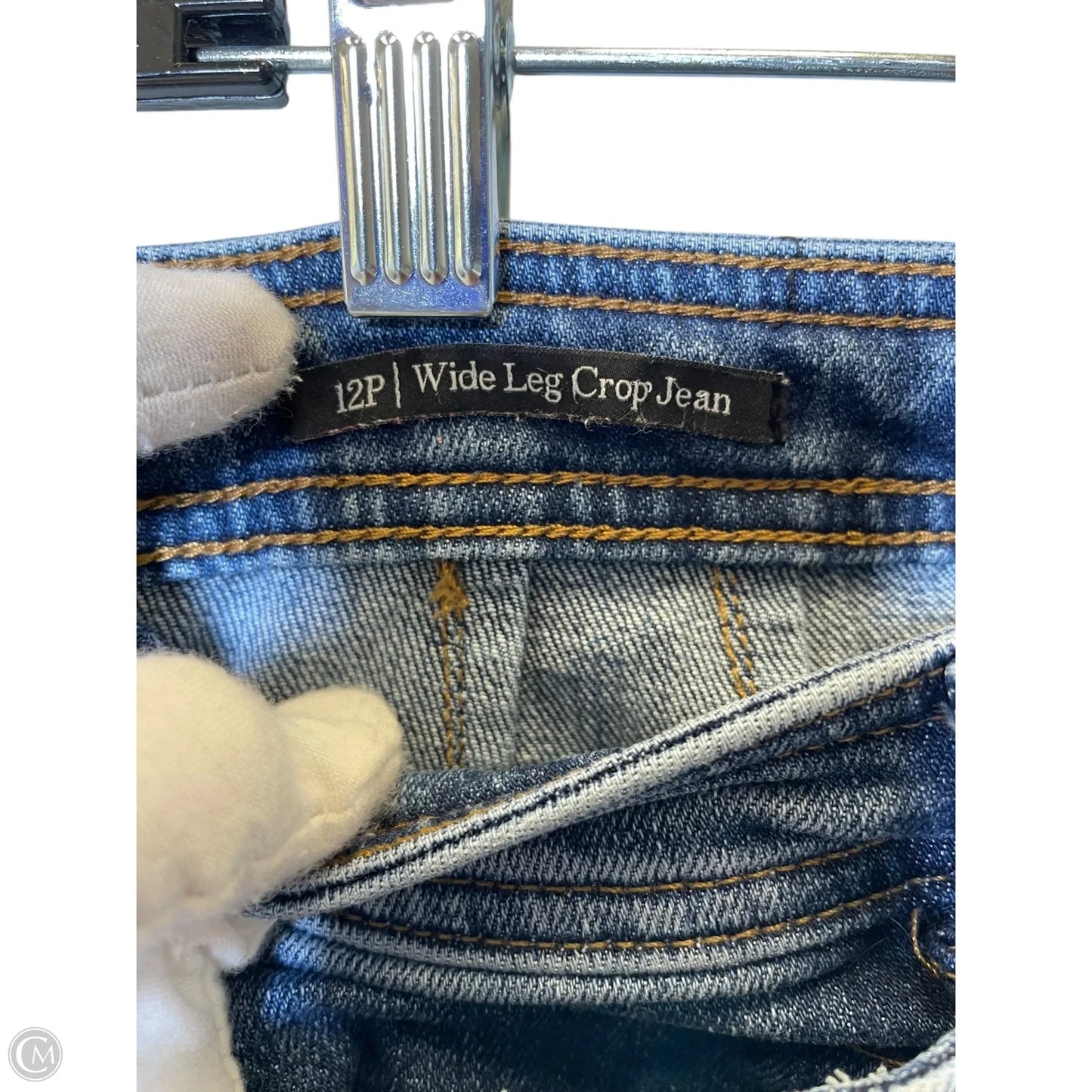 Jeans Cropped By Talbots In Blue, Size: 12