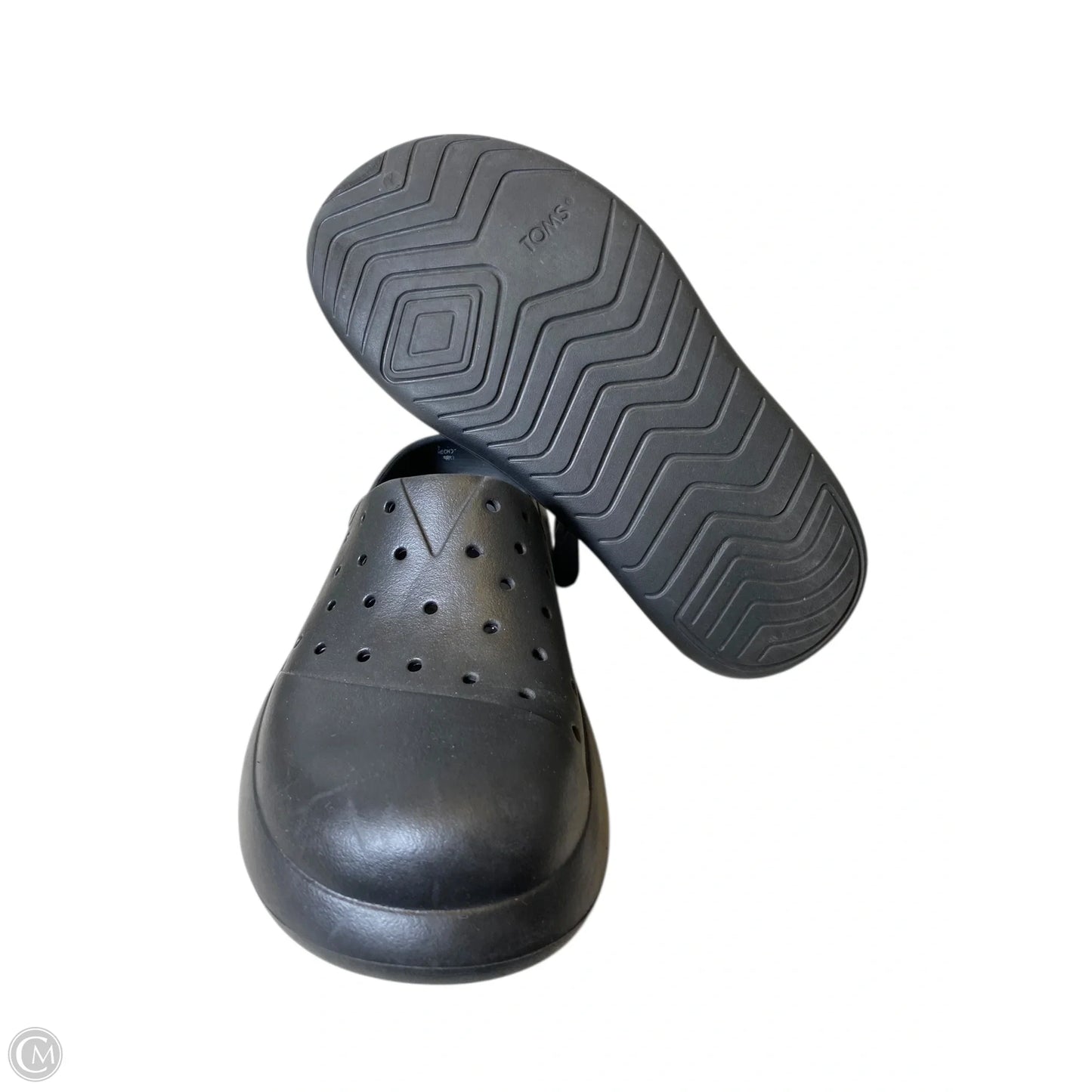 Shoes Flats By Toms In Black, Size: 9