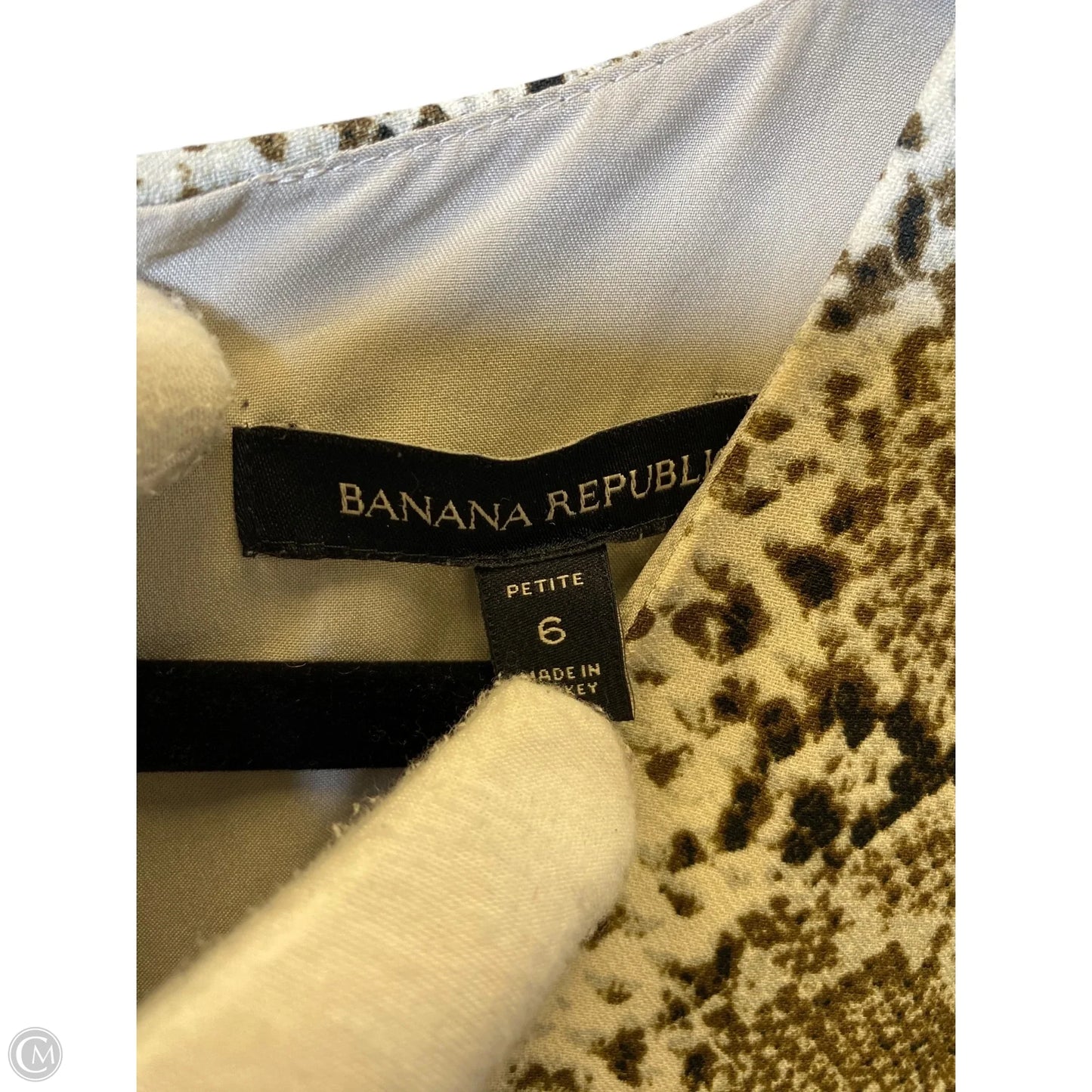 Jumpsuit By Banana Republic In Animal Print, Size: 6