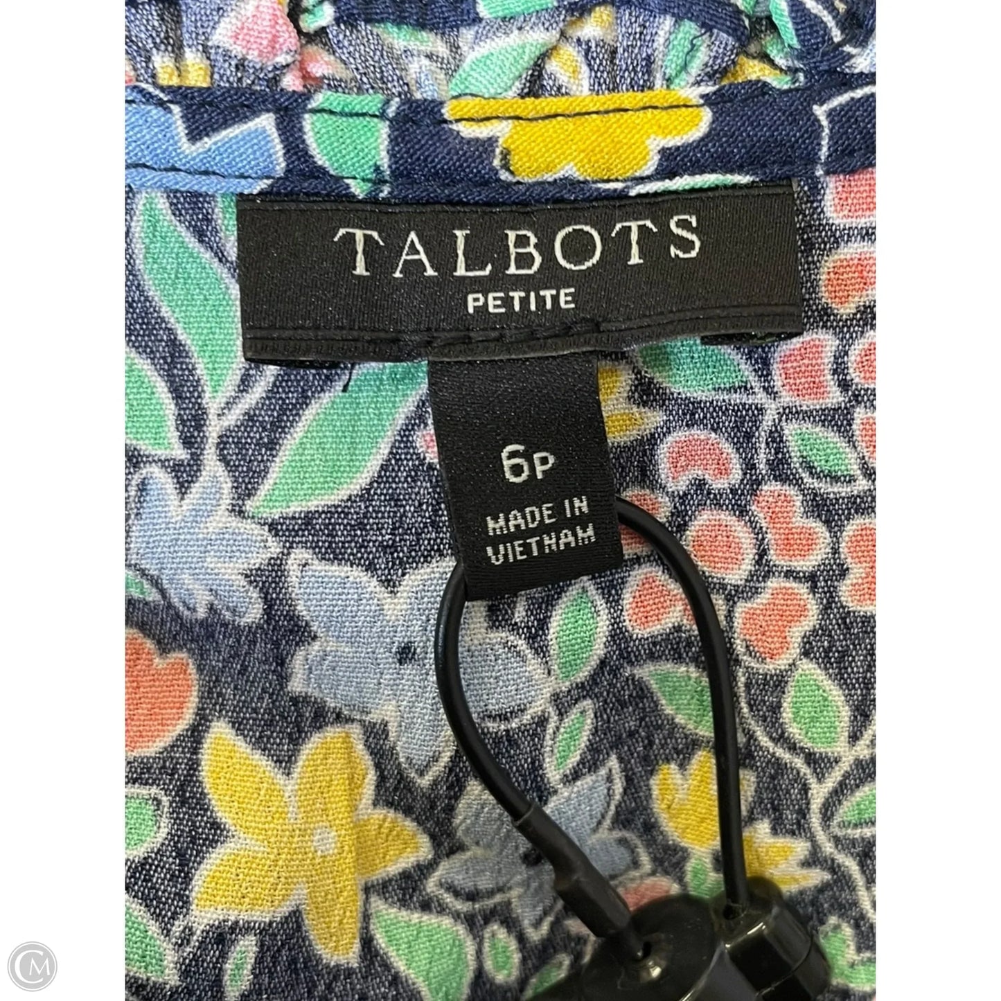 Dress Casual Midi By Talbots In Floral Print, Size: 6