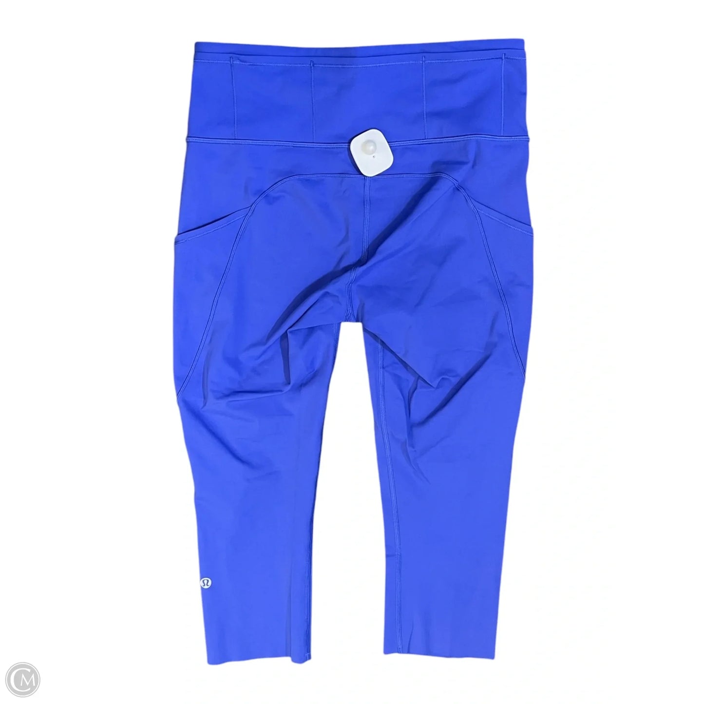 Athletic Leggings Capris By Lululemon In Blue, Size: 8