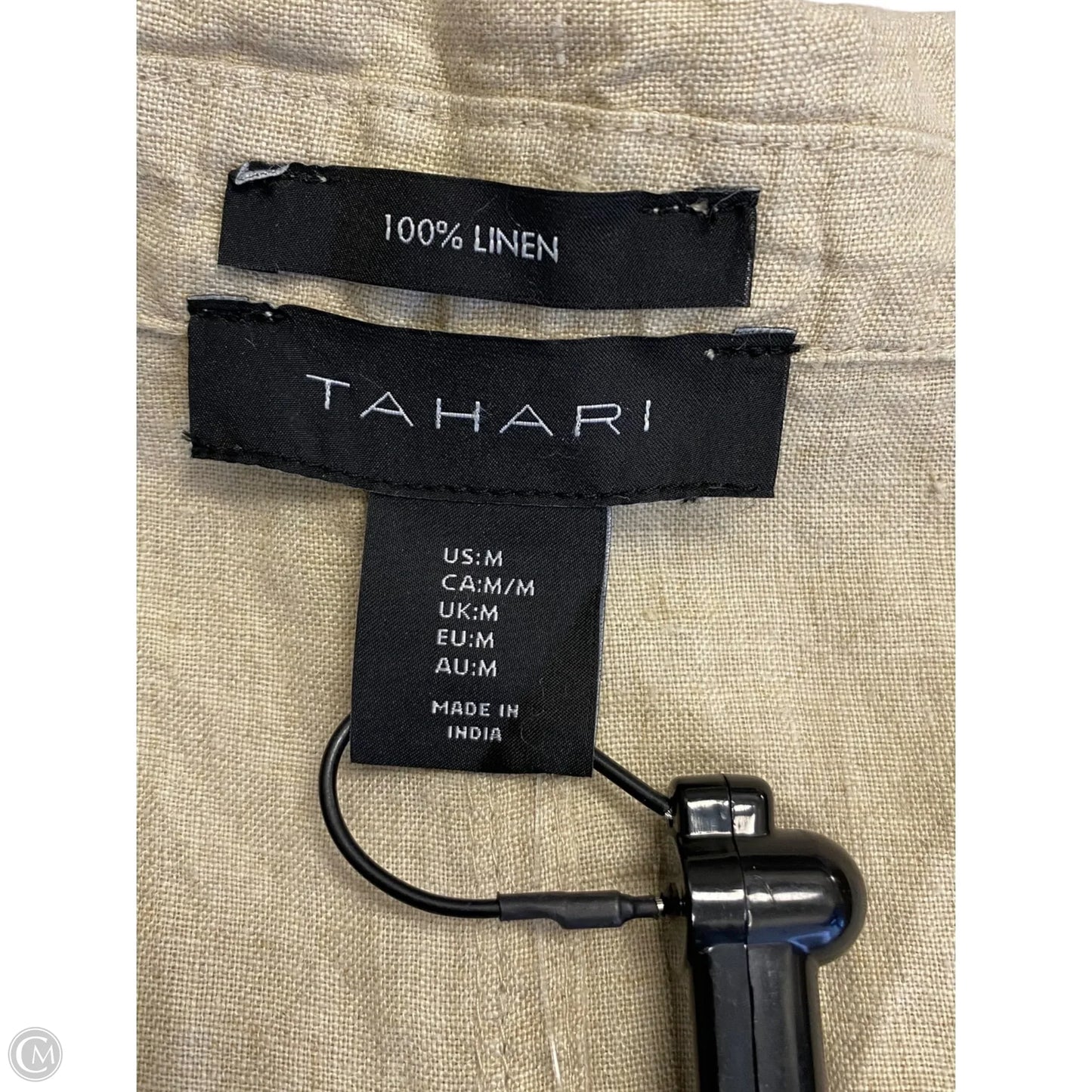 Vest Other By Tahari In Beige, Size: M