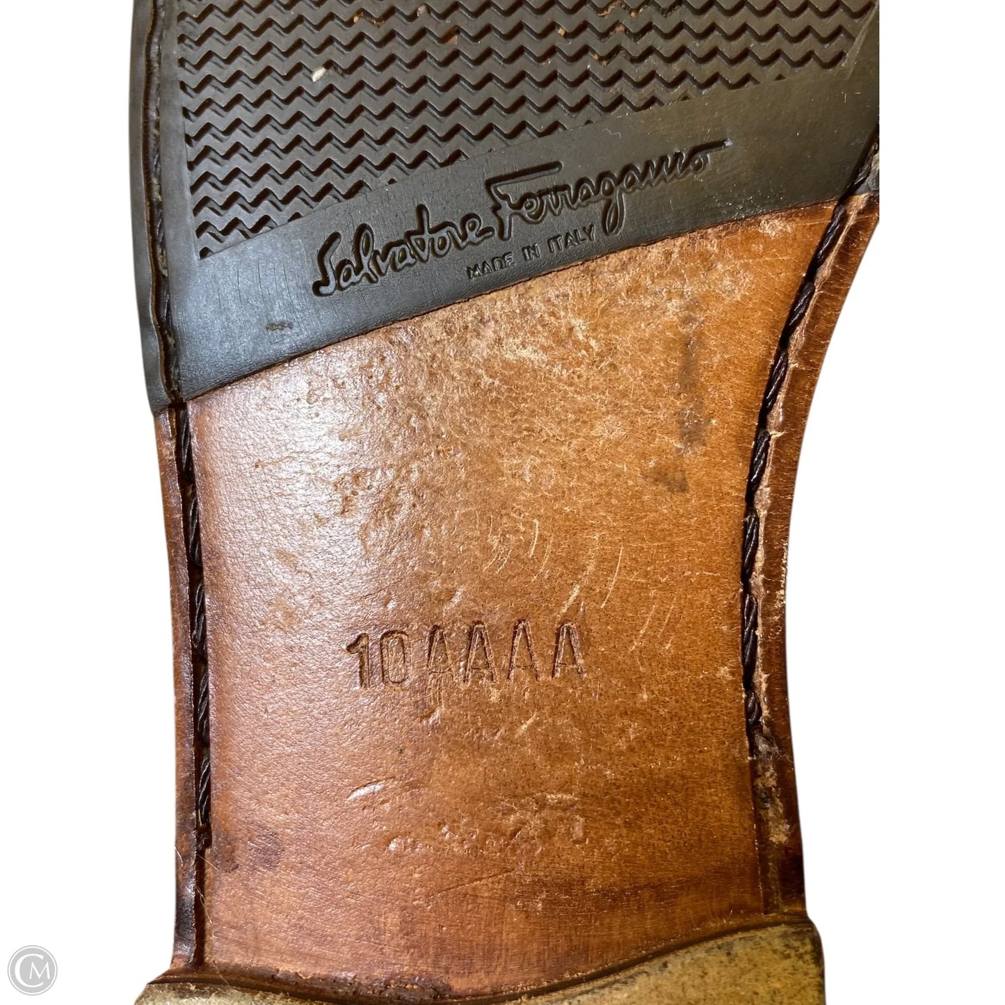 Shoes Luxury Designer By Ferragamo In Red, Size: 10