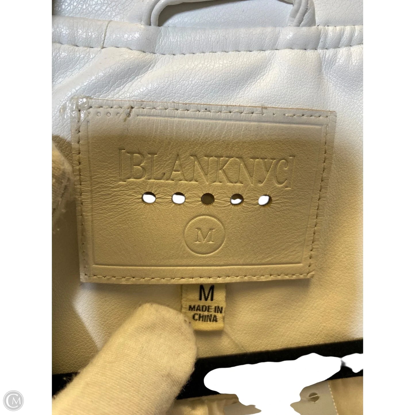 Jacket Leather By Blanknyc In White, Size: M
