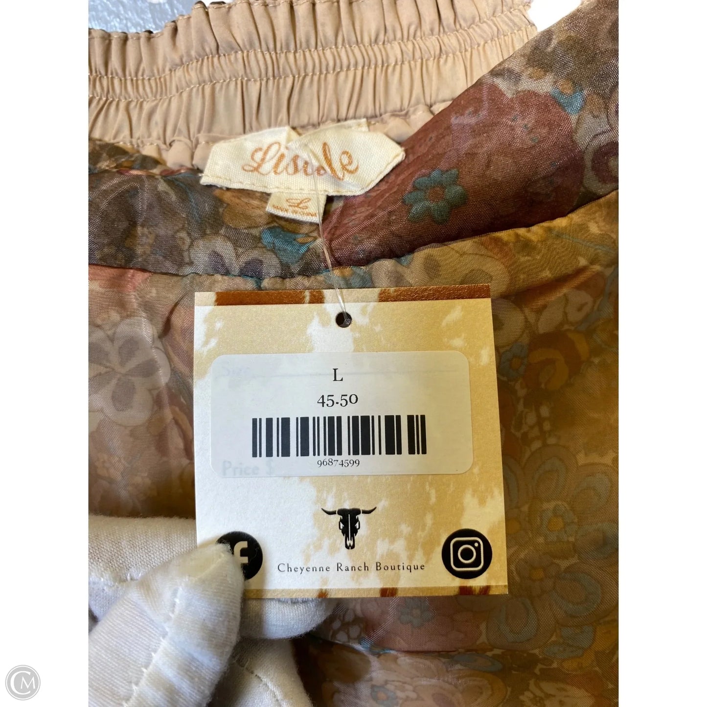 Skirt Maxi By Clothes Mentor In Multi-colored, Size: L