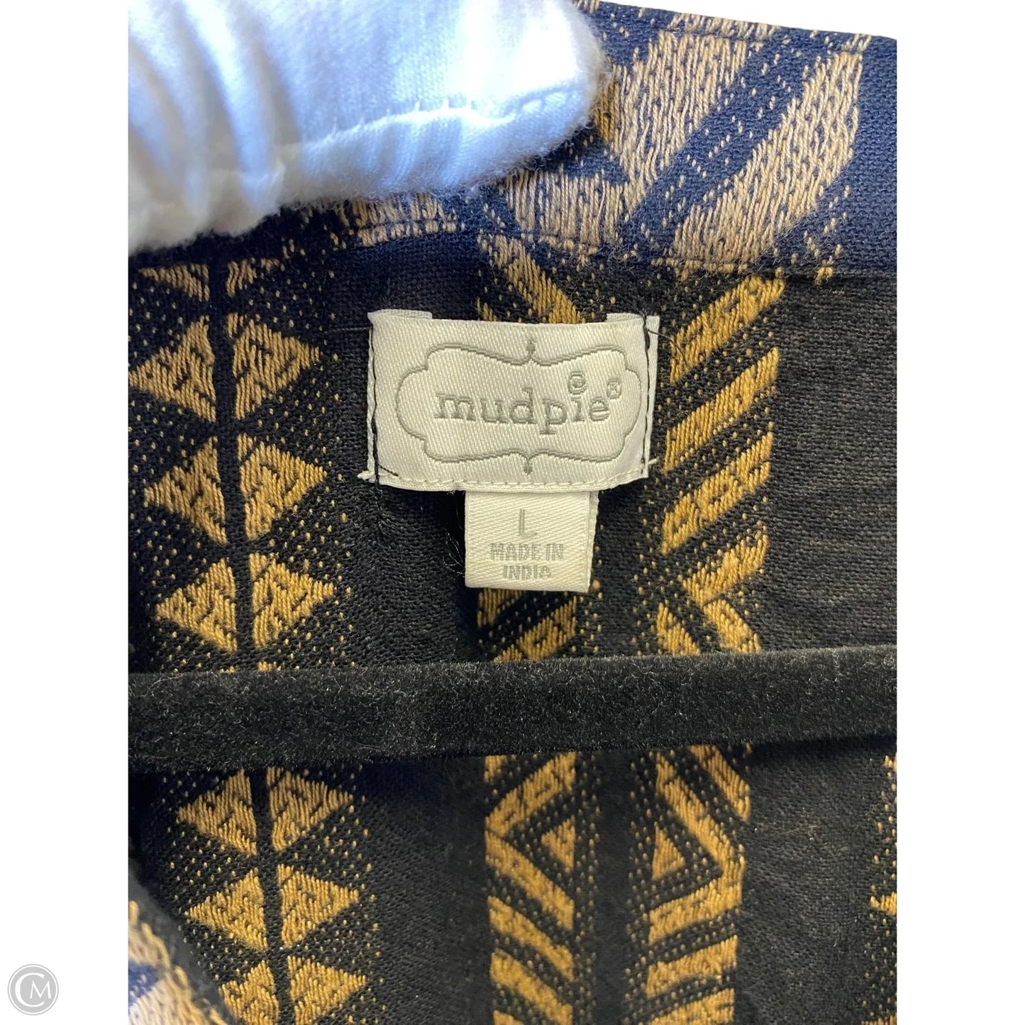 Dress Casual Maxi By Mudpie In Black & Tan, Size: L