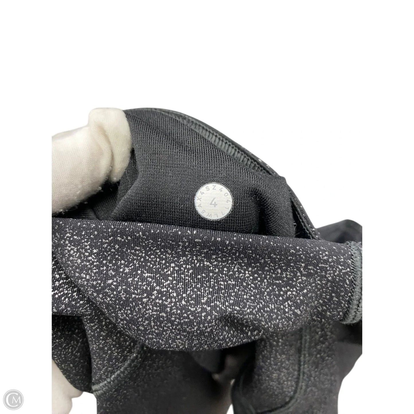 Athletic Leggings By Lululemon In Silver, Size: 4