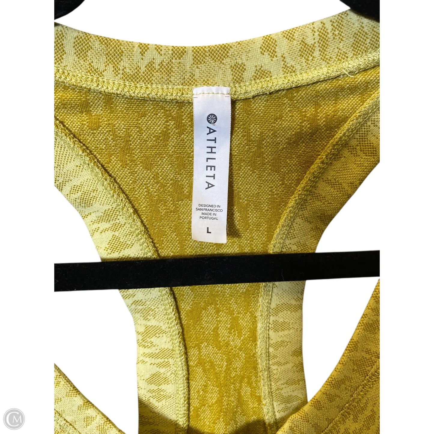 Athletic Tank Top By Athleta In Green, Size: L