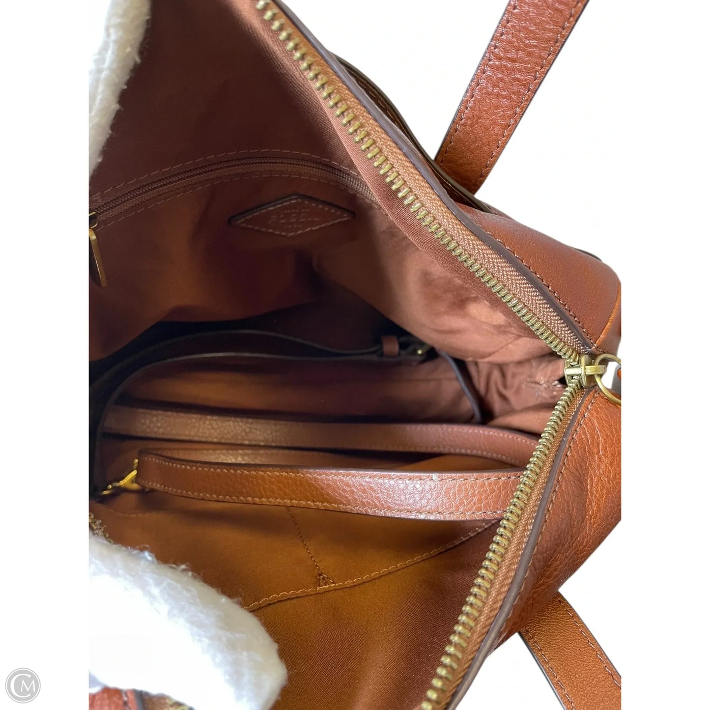 Handbag By Fossil, Size: Medium