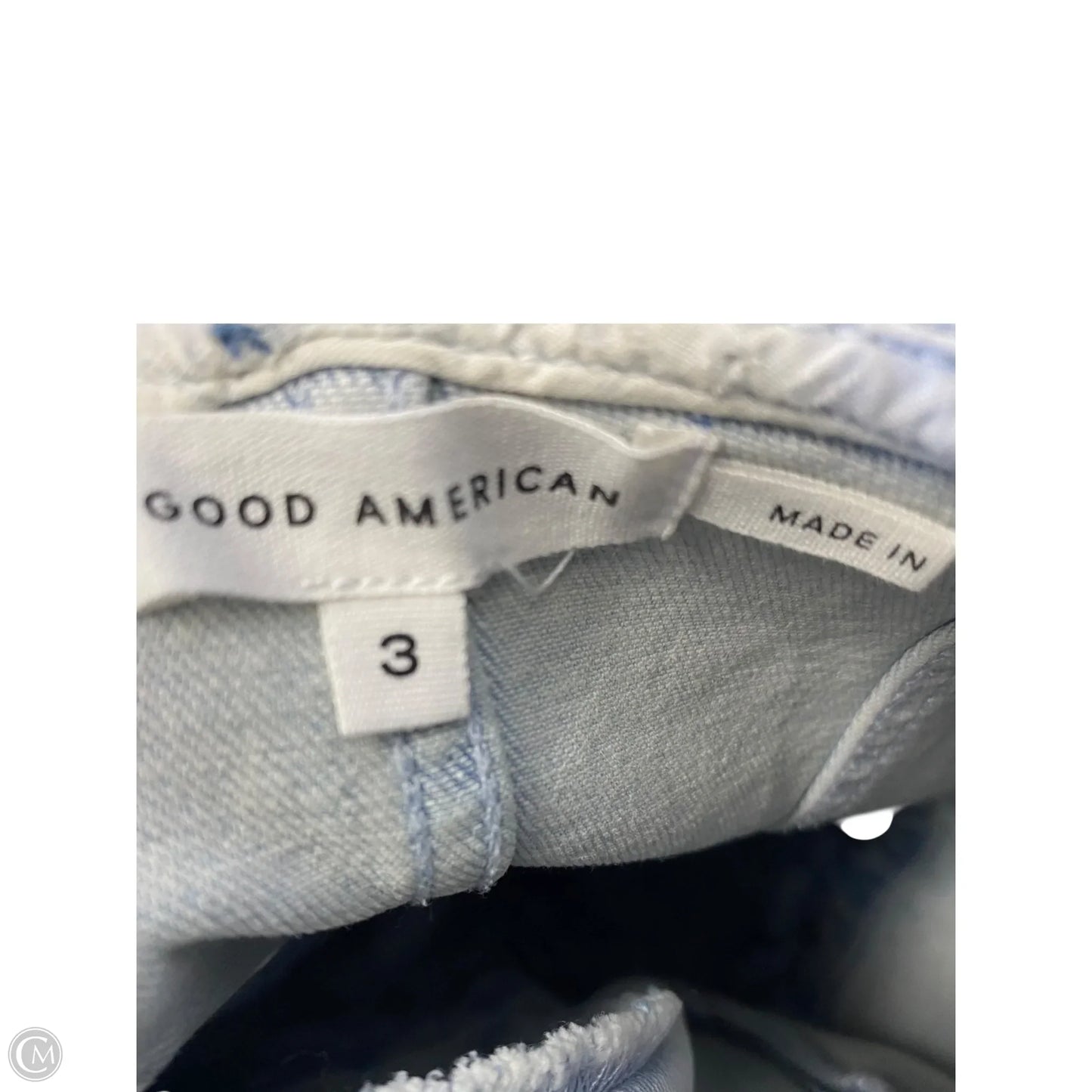 Jumpsuit By Good American In Blue Denim, Size: M