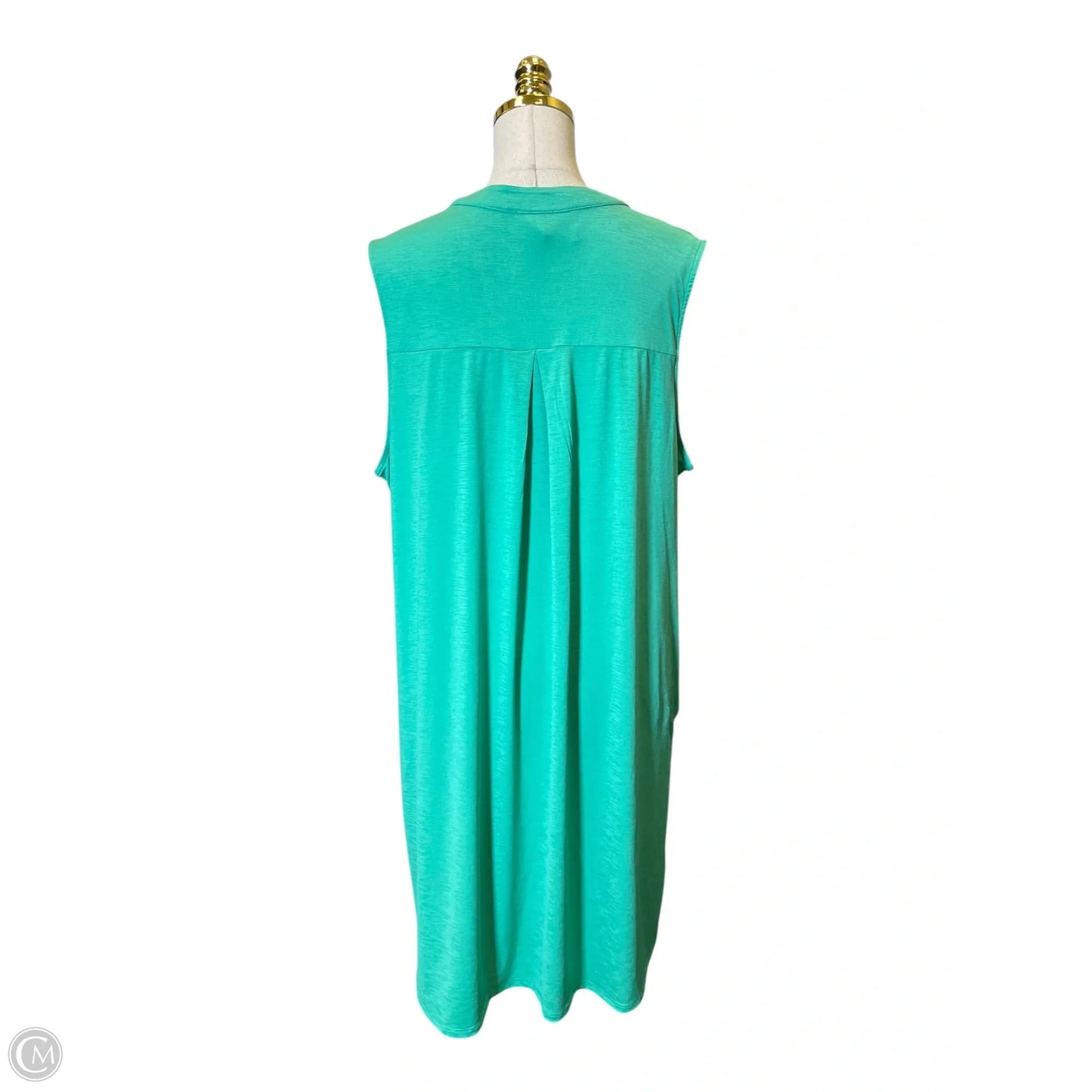 Dress Casual Short By Dear Scarlett In Green, Size: 2x