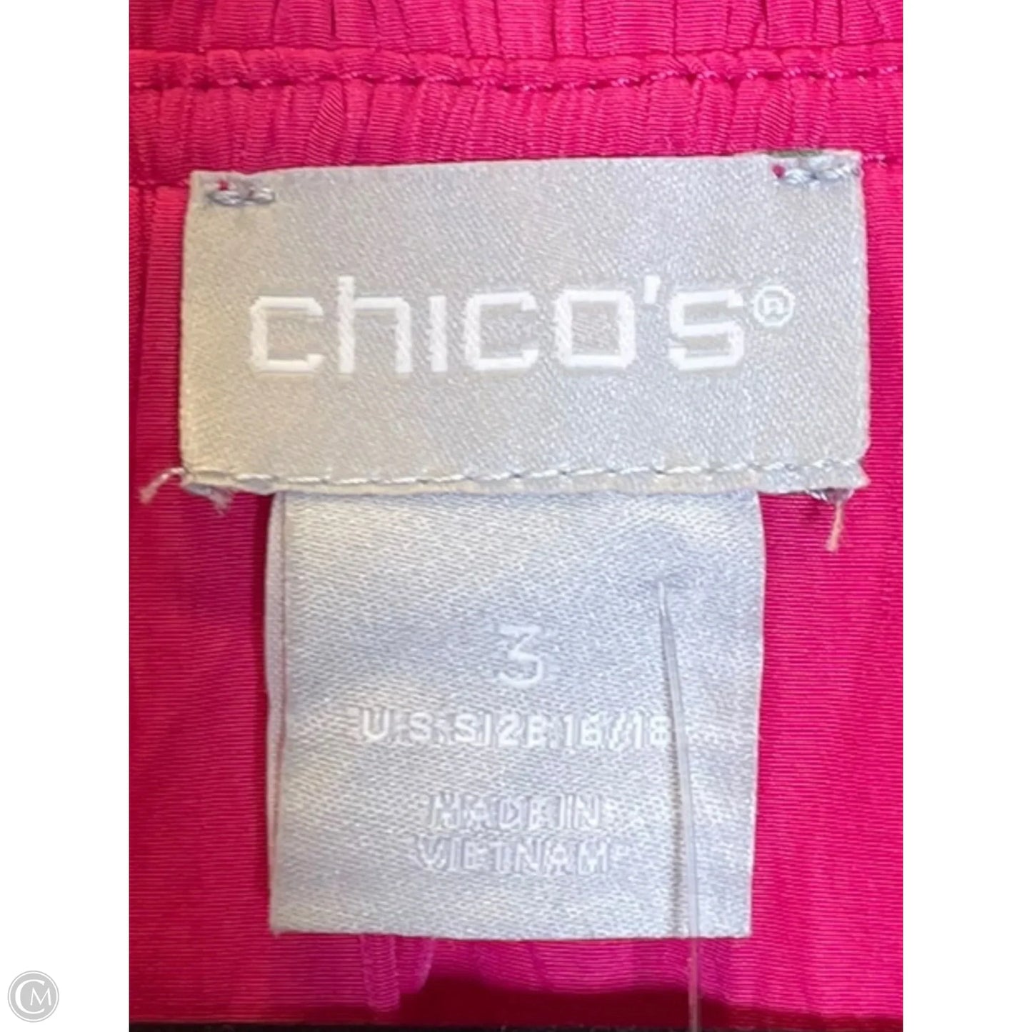 Dress Casual Maxi By Chicos In Pink, Size: Xl