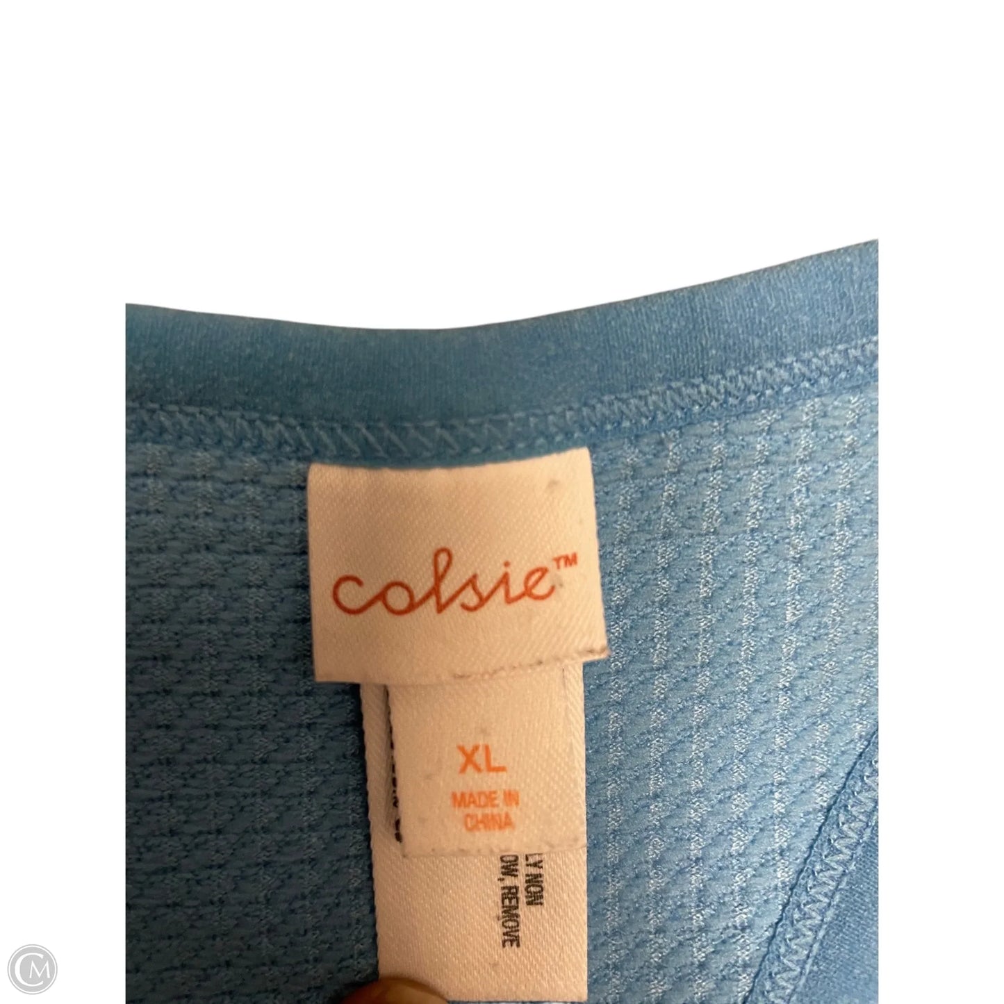 Romper By Colsie In Blue, Size: Xl