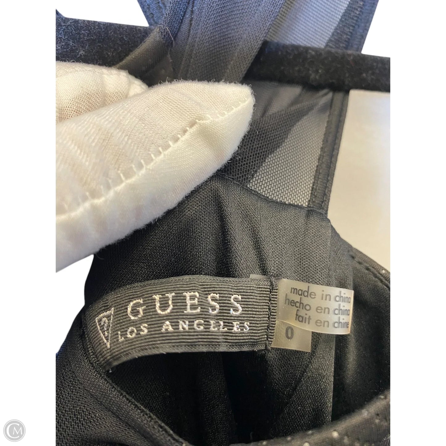 Dress Casual Midi By Guess In Black, Size: Xs