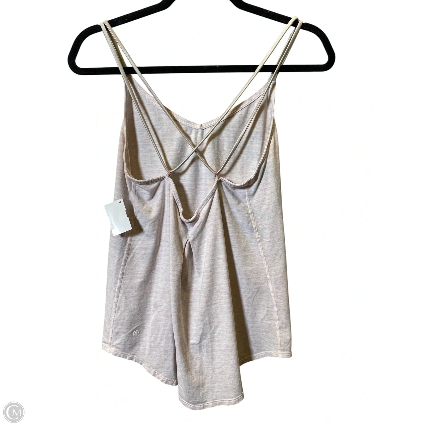 Athletic Tank Top By Lululemon In Pink, Size: M