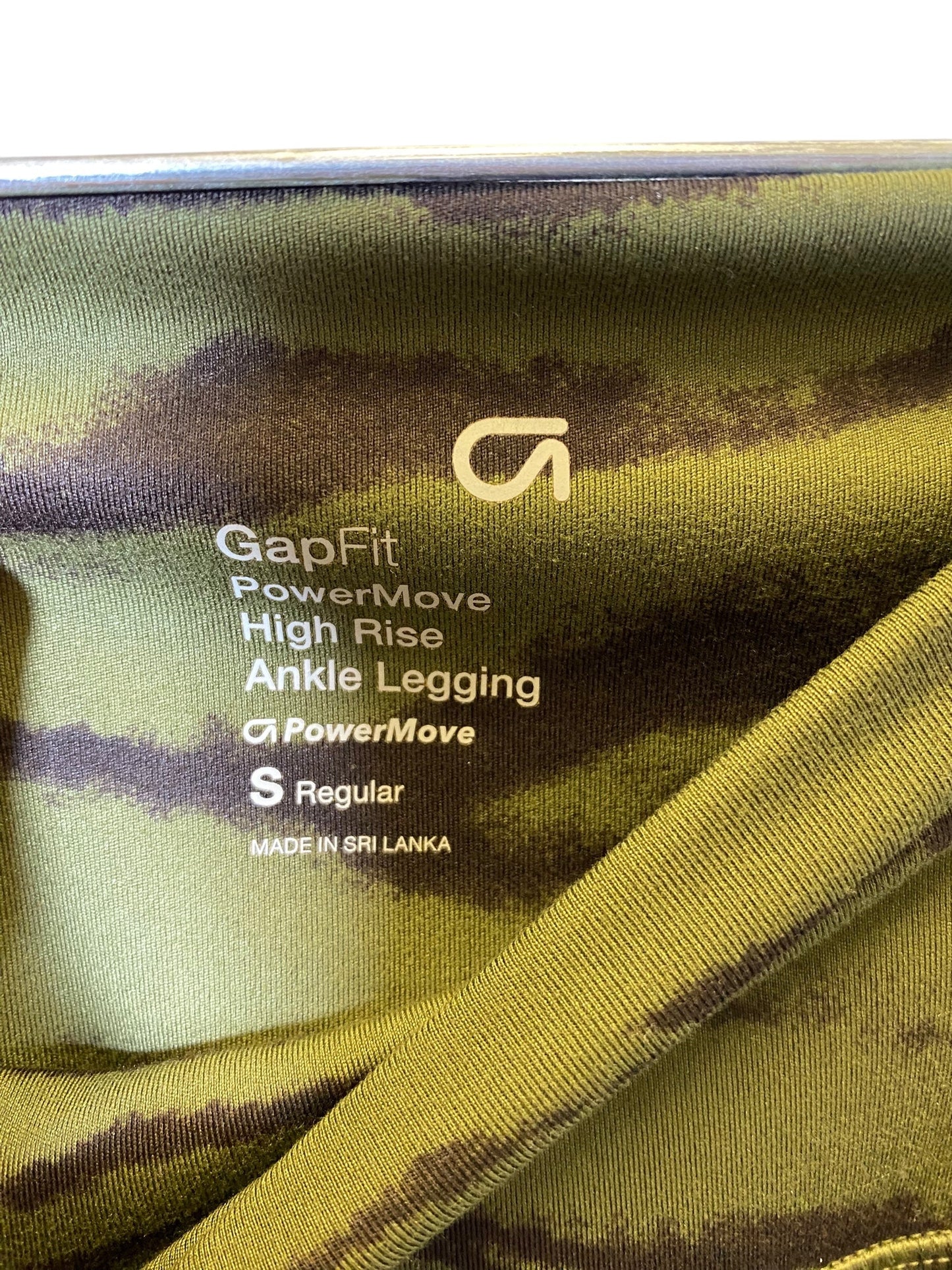 Athletic Leggings By Gapfit In Animal Print, Size: S