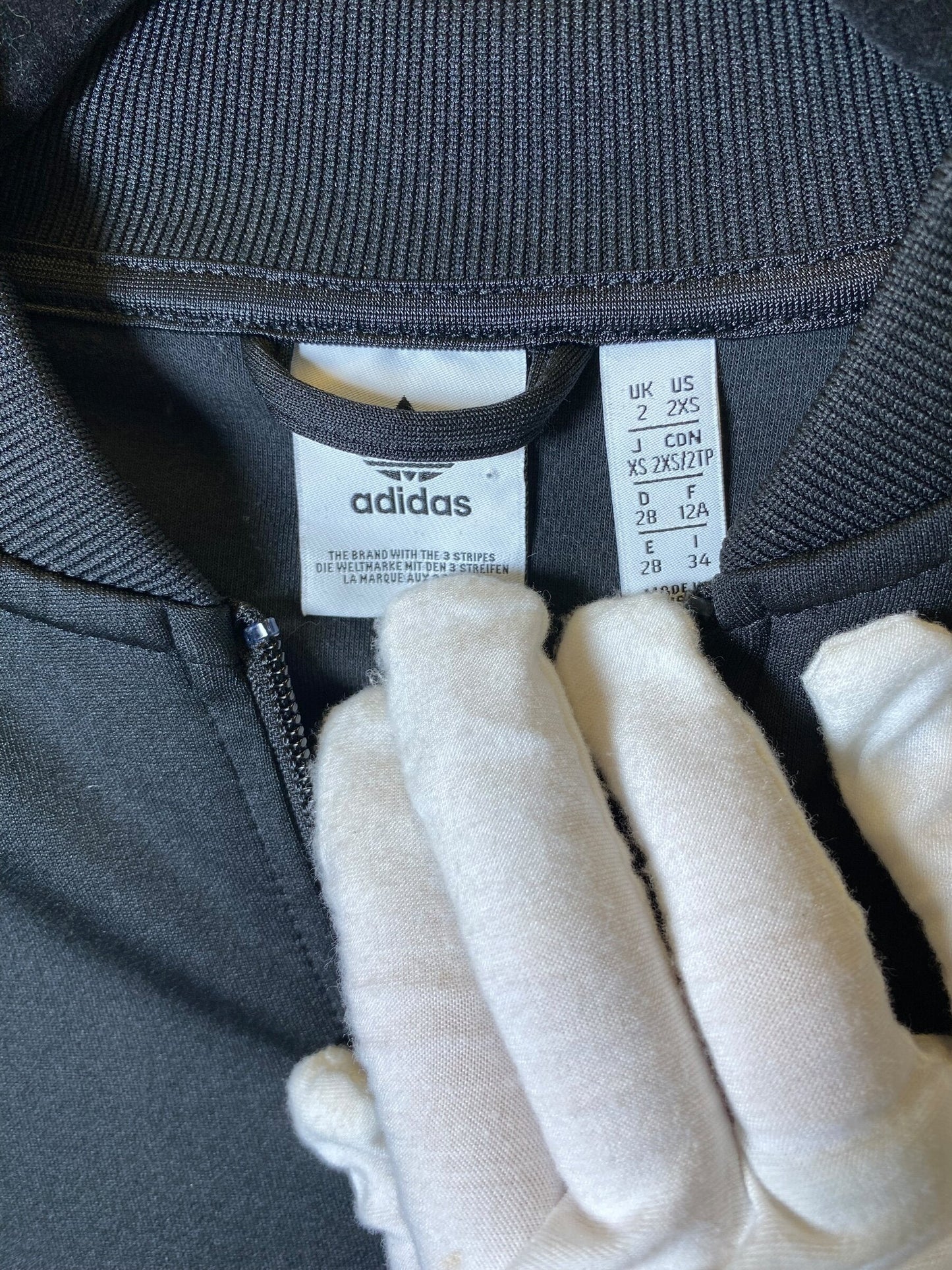 Athletic Sweatshirt Collar By Adidas Size: Xxs