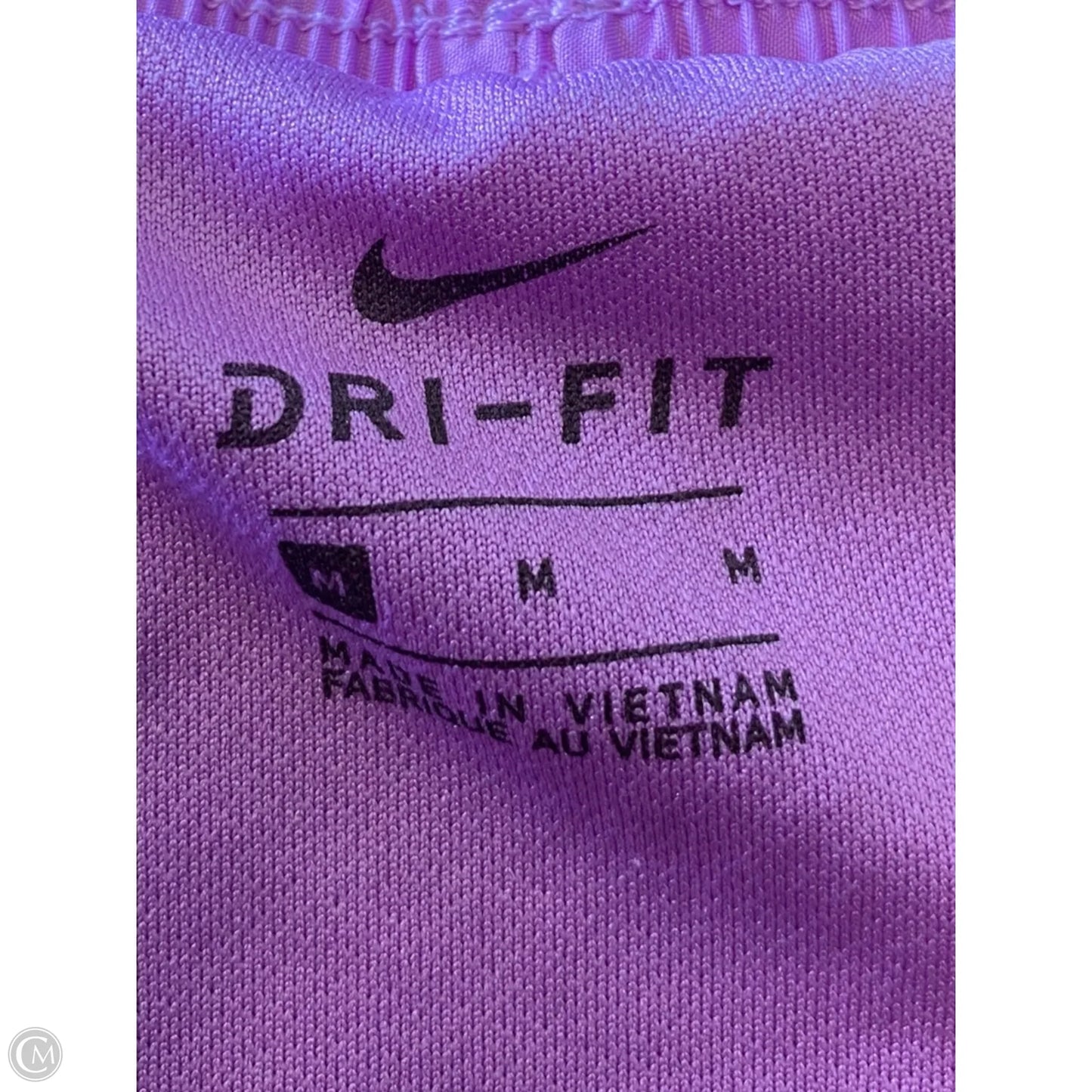 Athletic Shorts By Nike In Purple, Size: M