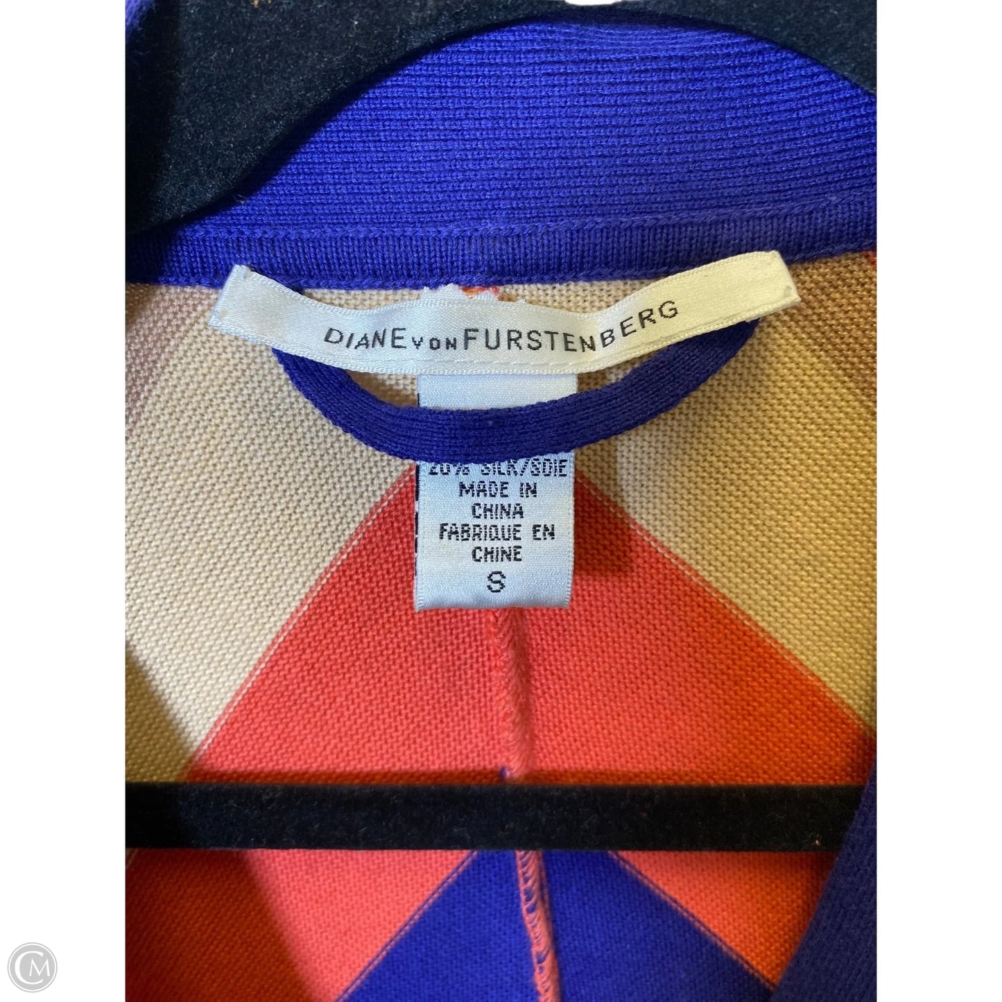 Cardigan Designer By Diane Von Furstenberg In Multi-colored, Size: S