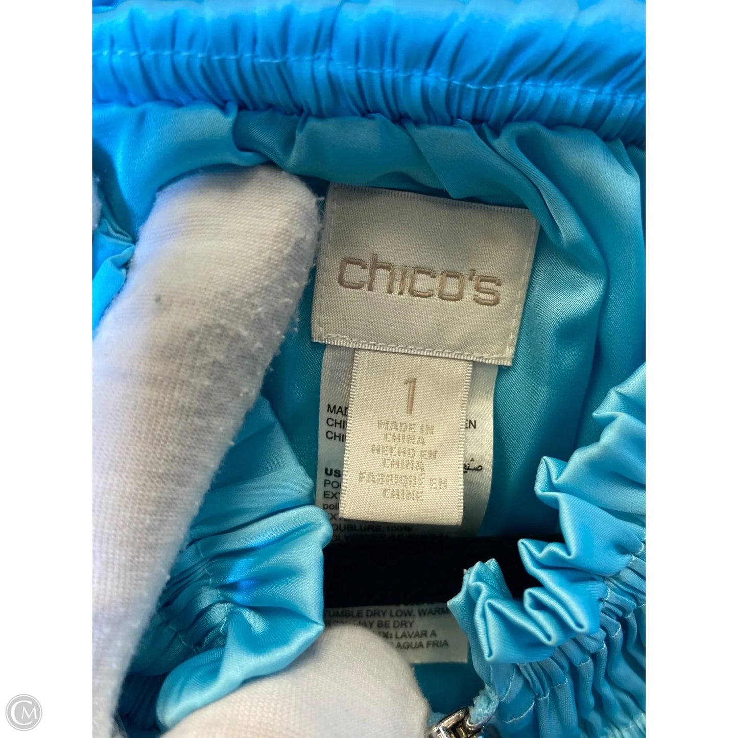 Jacket Other By Chicos In Blue, Size: M