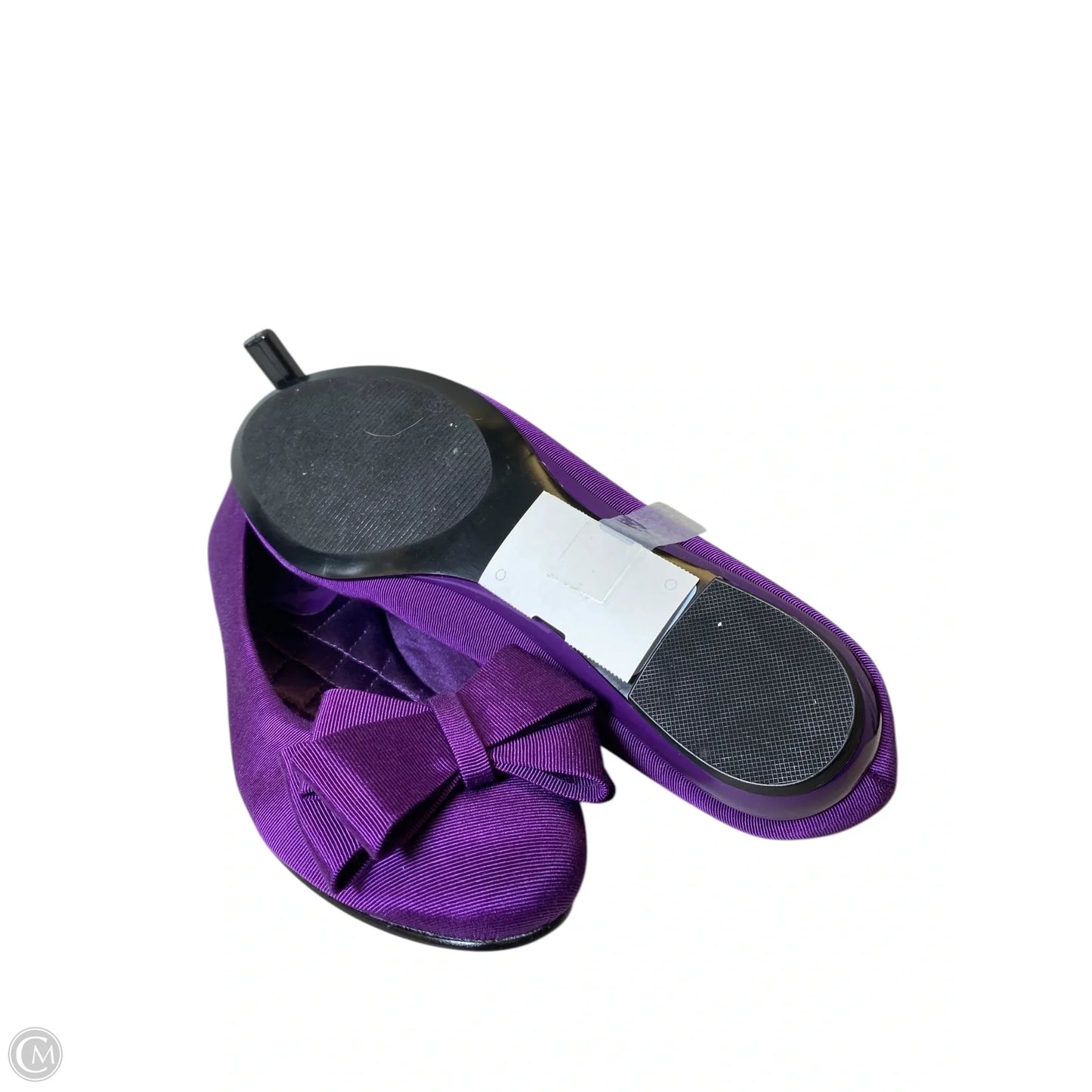 Shoes Flats By Coach And Four In Purple, Size: 8