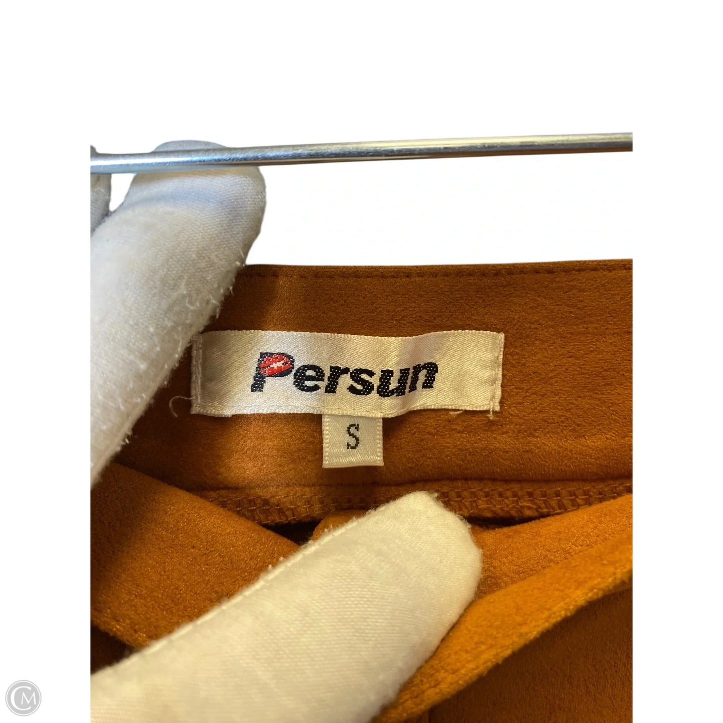 Skirt Midi By Clothes Mentor In Orange, Size: S