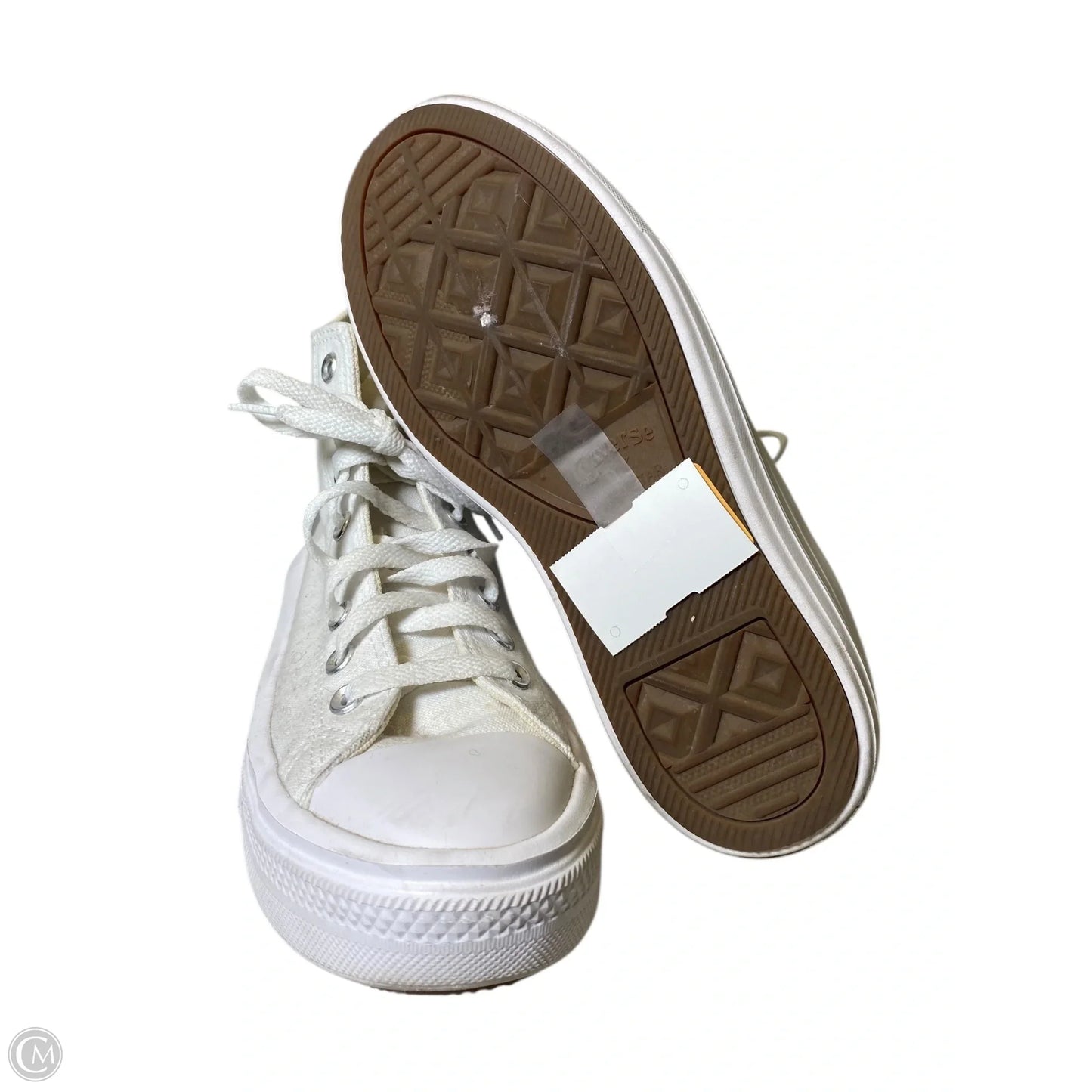 Shoes Sneakers Platform By Converse In White, Size: 9