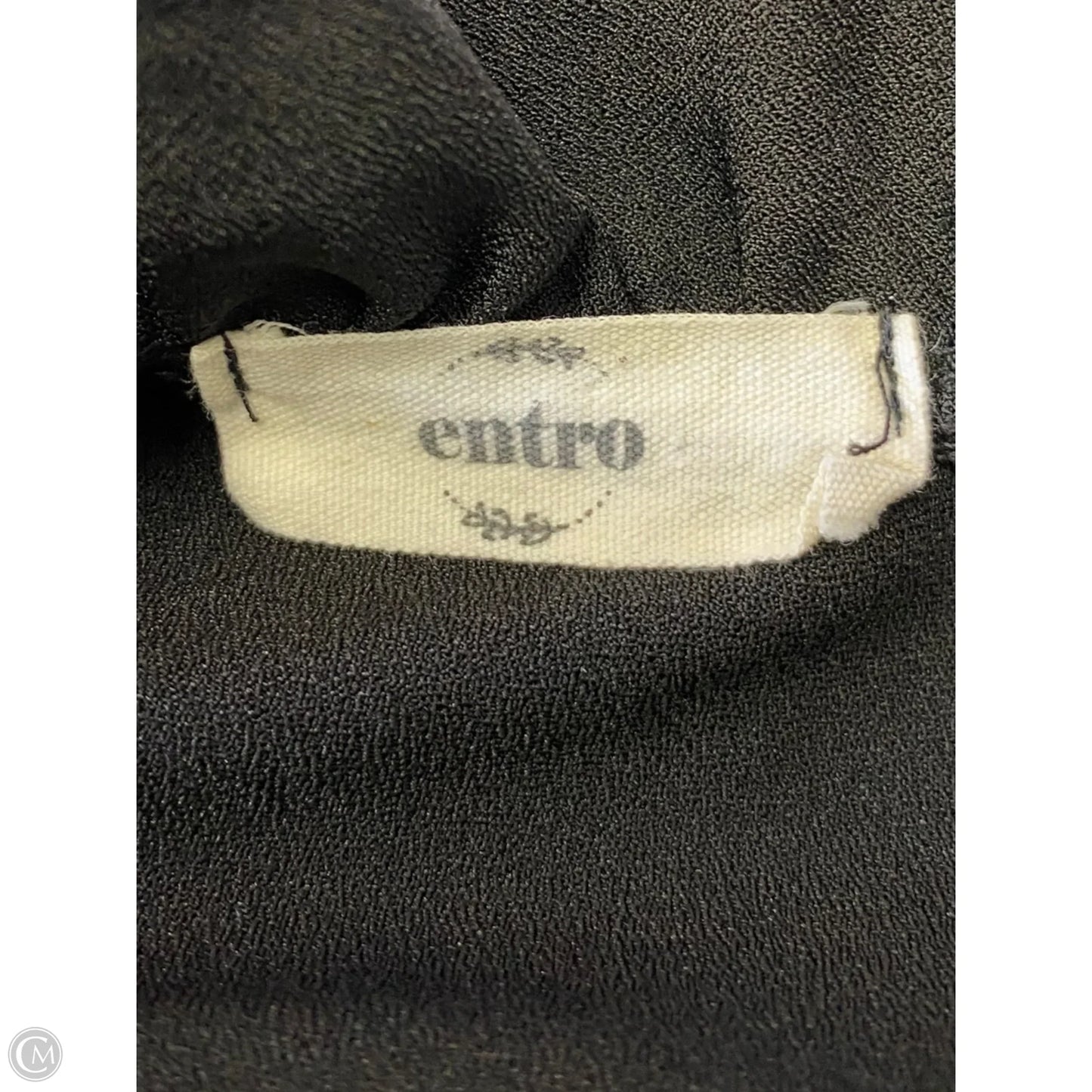 Top Sleeveless By Entro In Black, Size: S