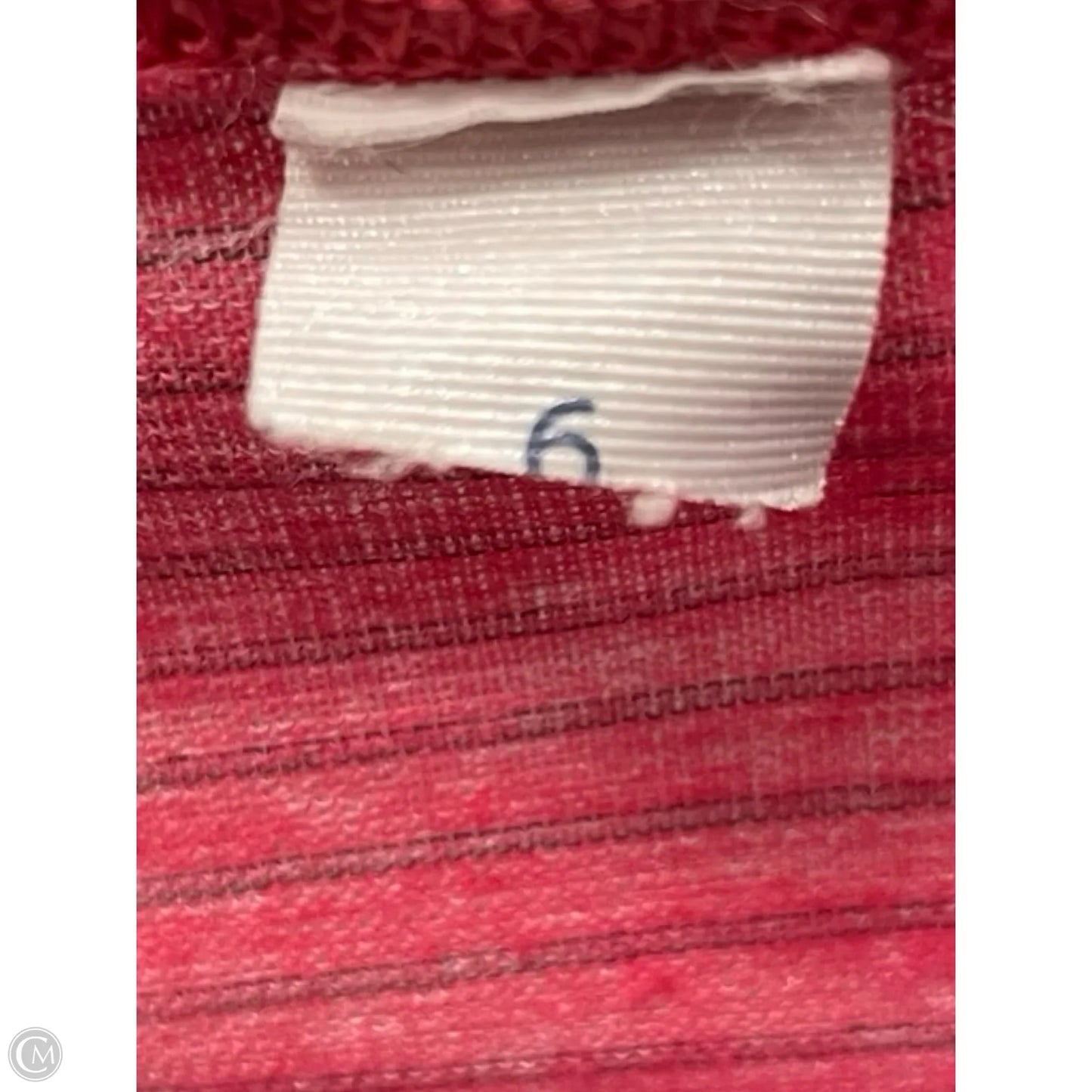 Athletic Top Short Sleeve By Lululemon In Pink, Size: 6
