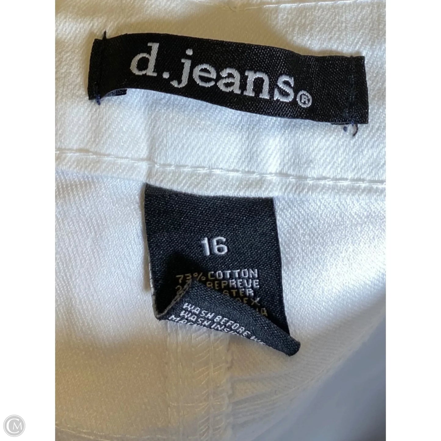 Pants Other By D Jeans In White, Size: 16