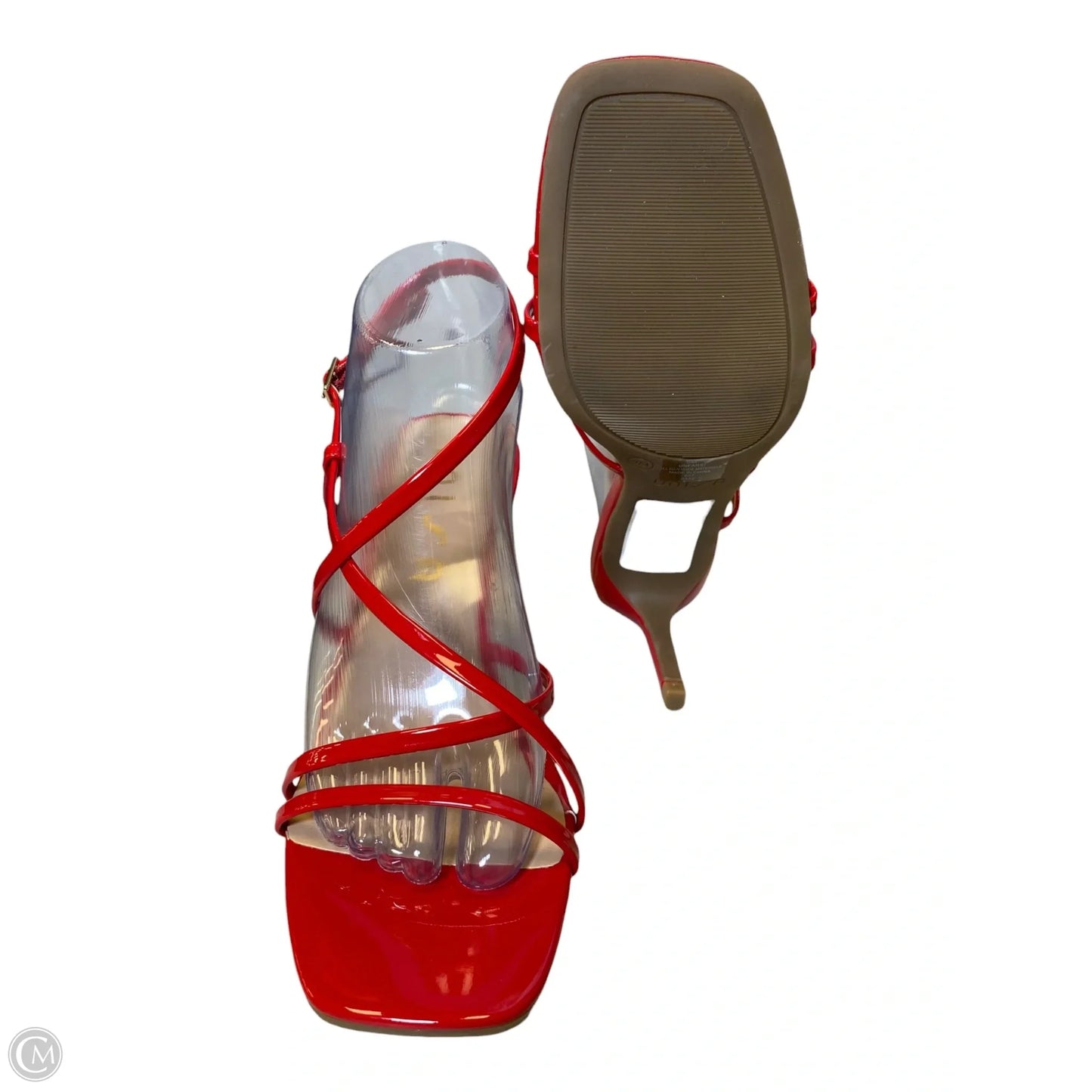 Shoes Heels Stiletto By Unisa In Red, Size: 9