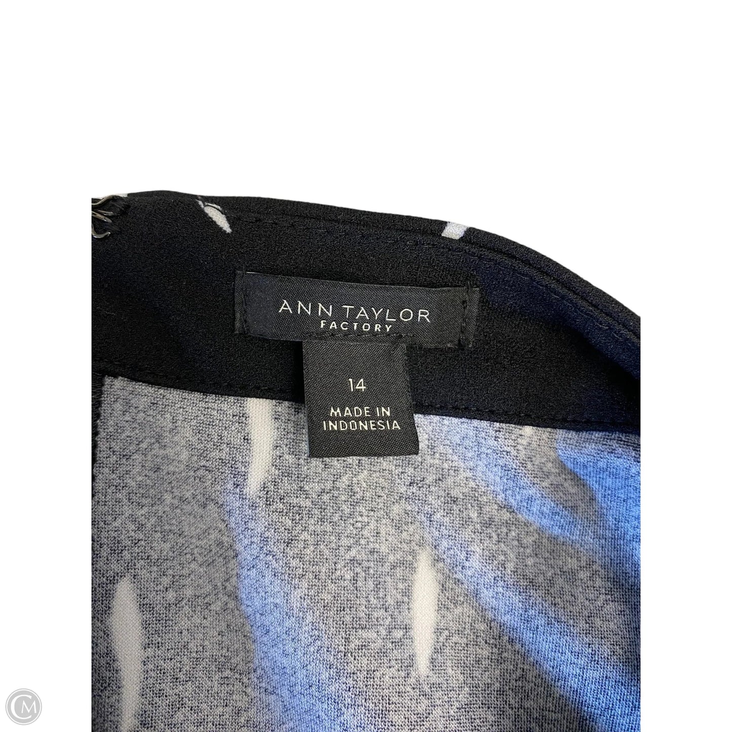 Jumpsuit By Ann Taylor In Black & White, Size: 14