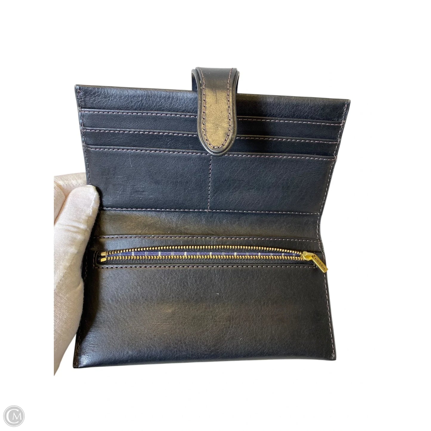Wallet By Fossil, Size: Medium