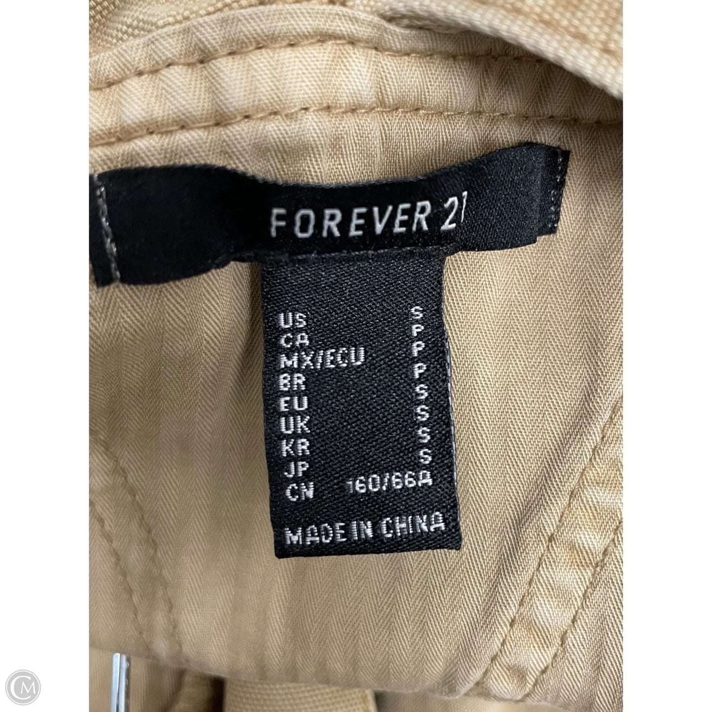 Jumpsuit By Forever 21 In Beige, Size: S