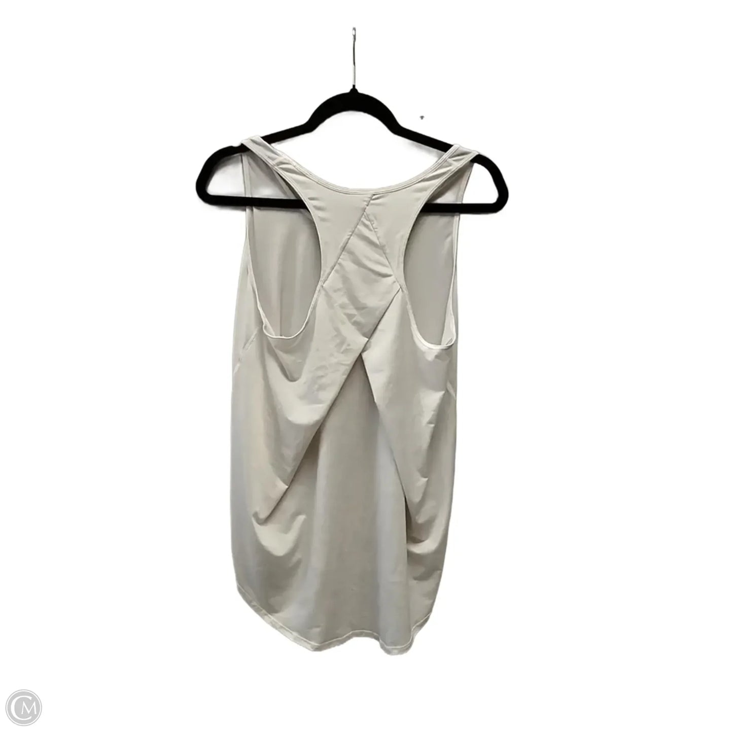 Athletic Tank Top By Lululemon In White, Size: L