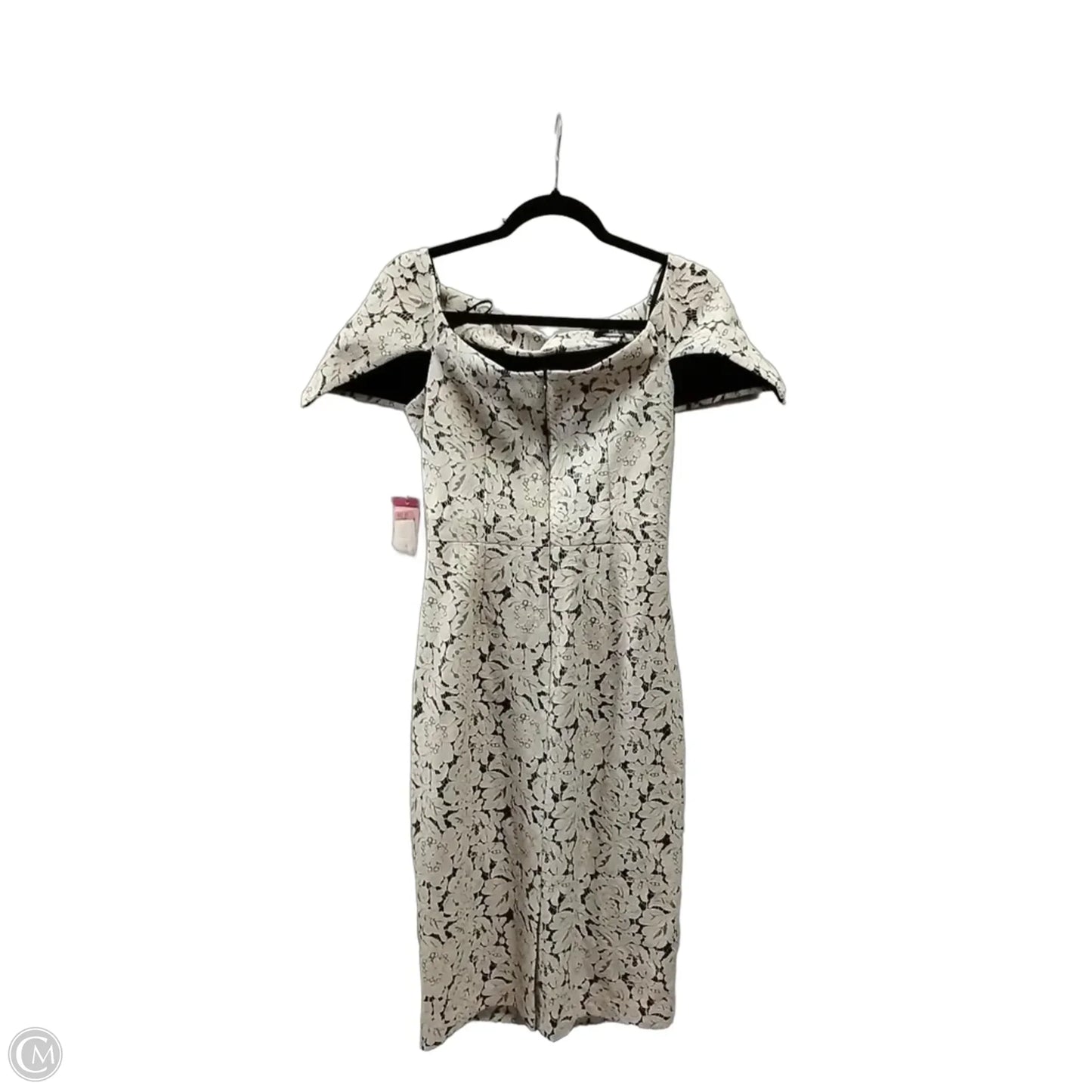 Dress Party Midi By Vince Camuto In Beige, Size: 6