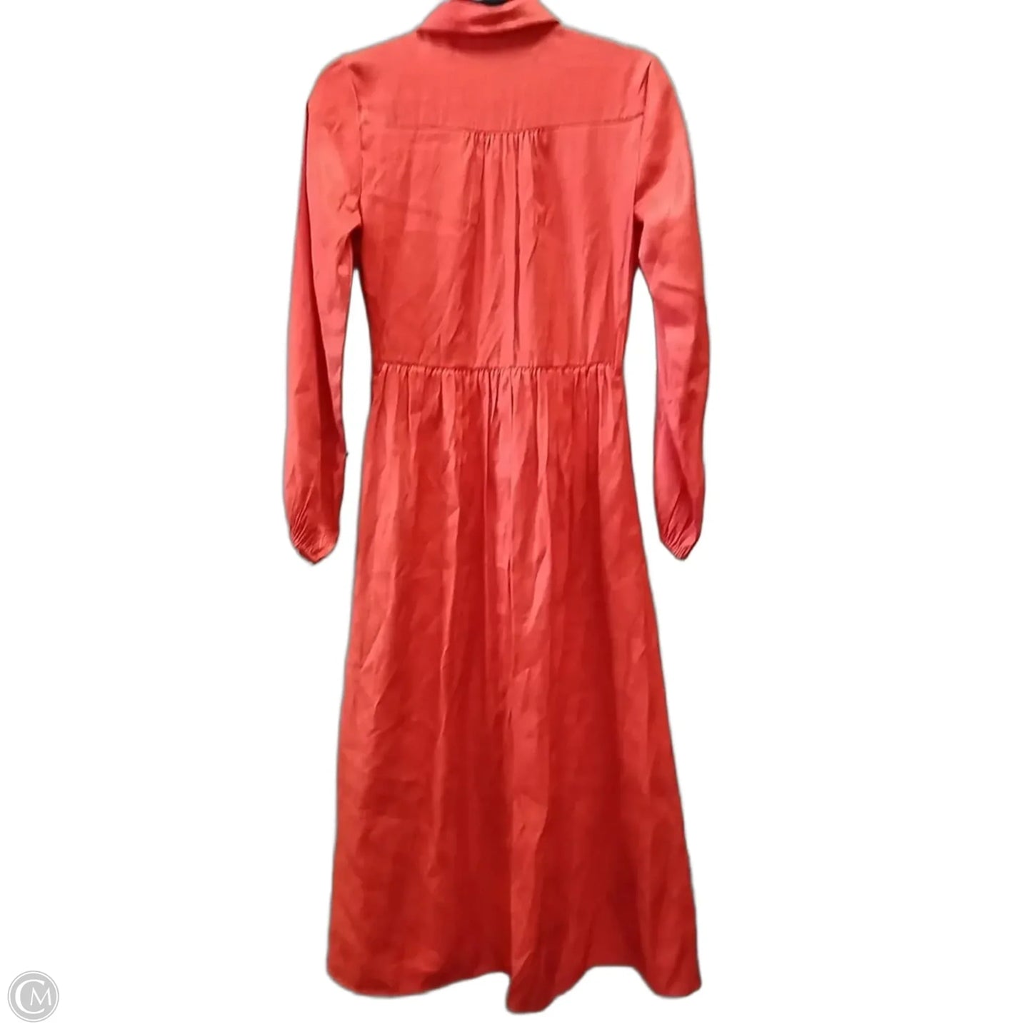 Dress Casual Maxi By Clothes Mentor In Orange, Size: 2