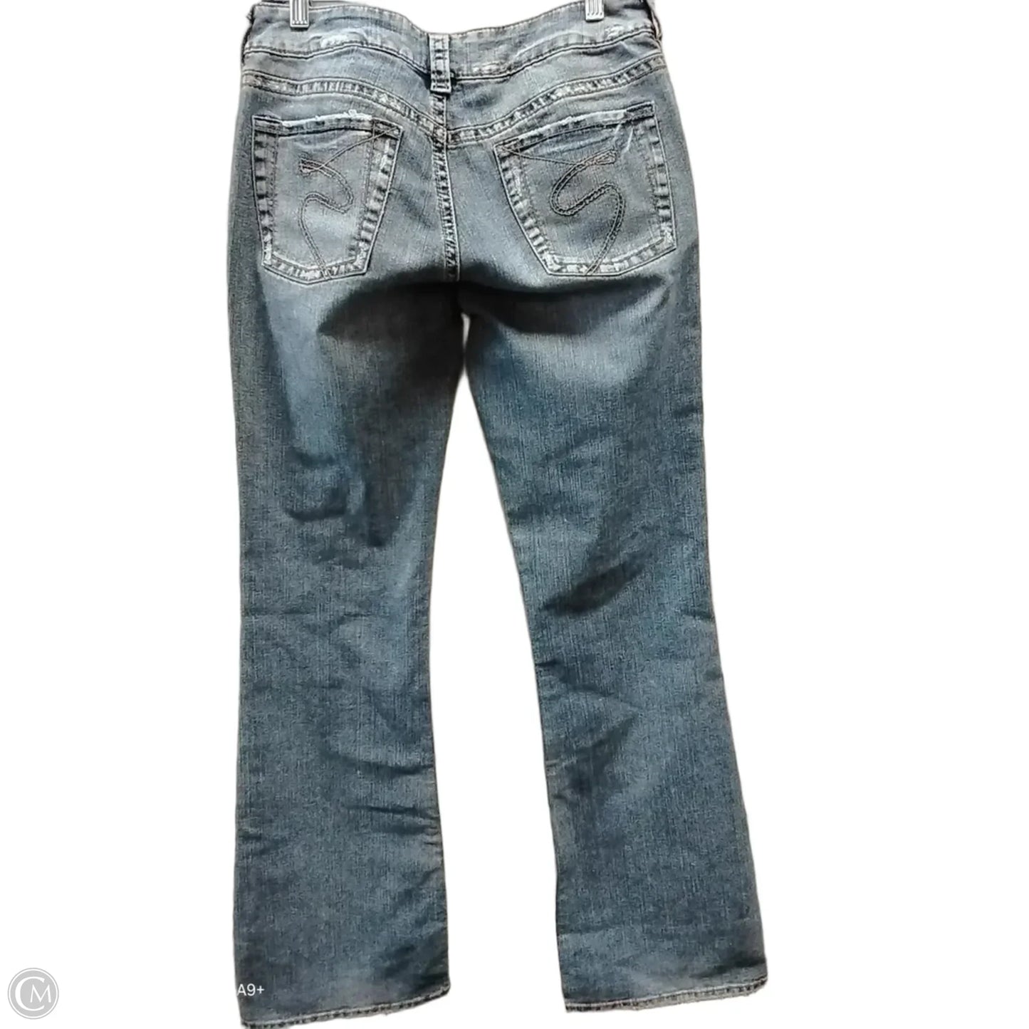 Jeans Flared By Silver In Blue, Size: 14