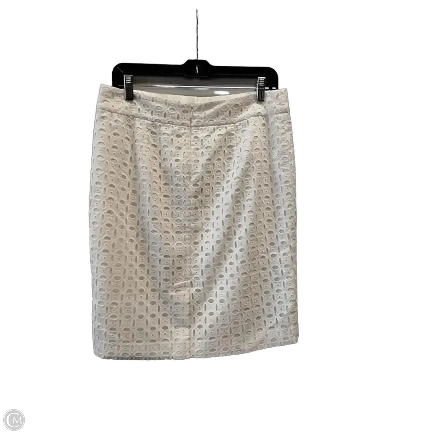 Skirt Midi By Banana Republic In Beige, Size: 8