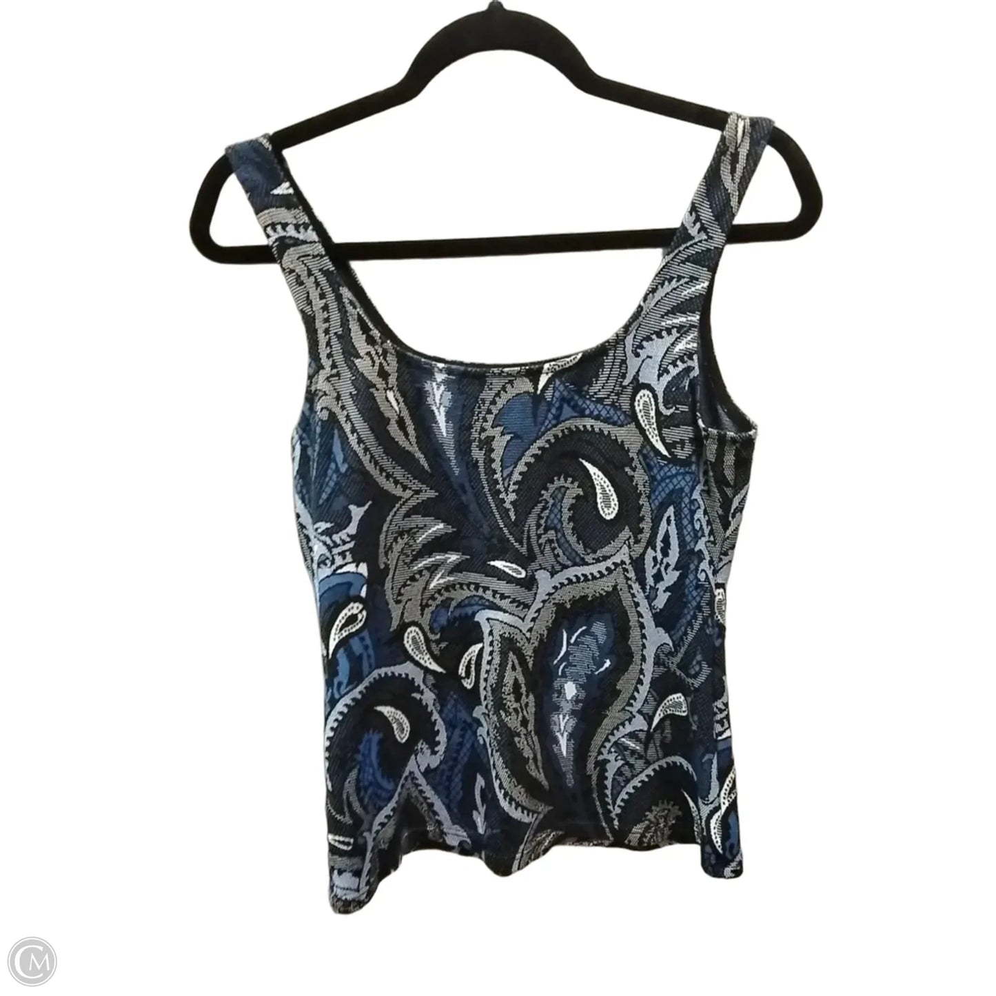 Top Sleeveless By White House Black Market In Black & Blue, Size: S