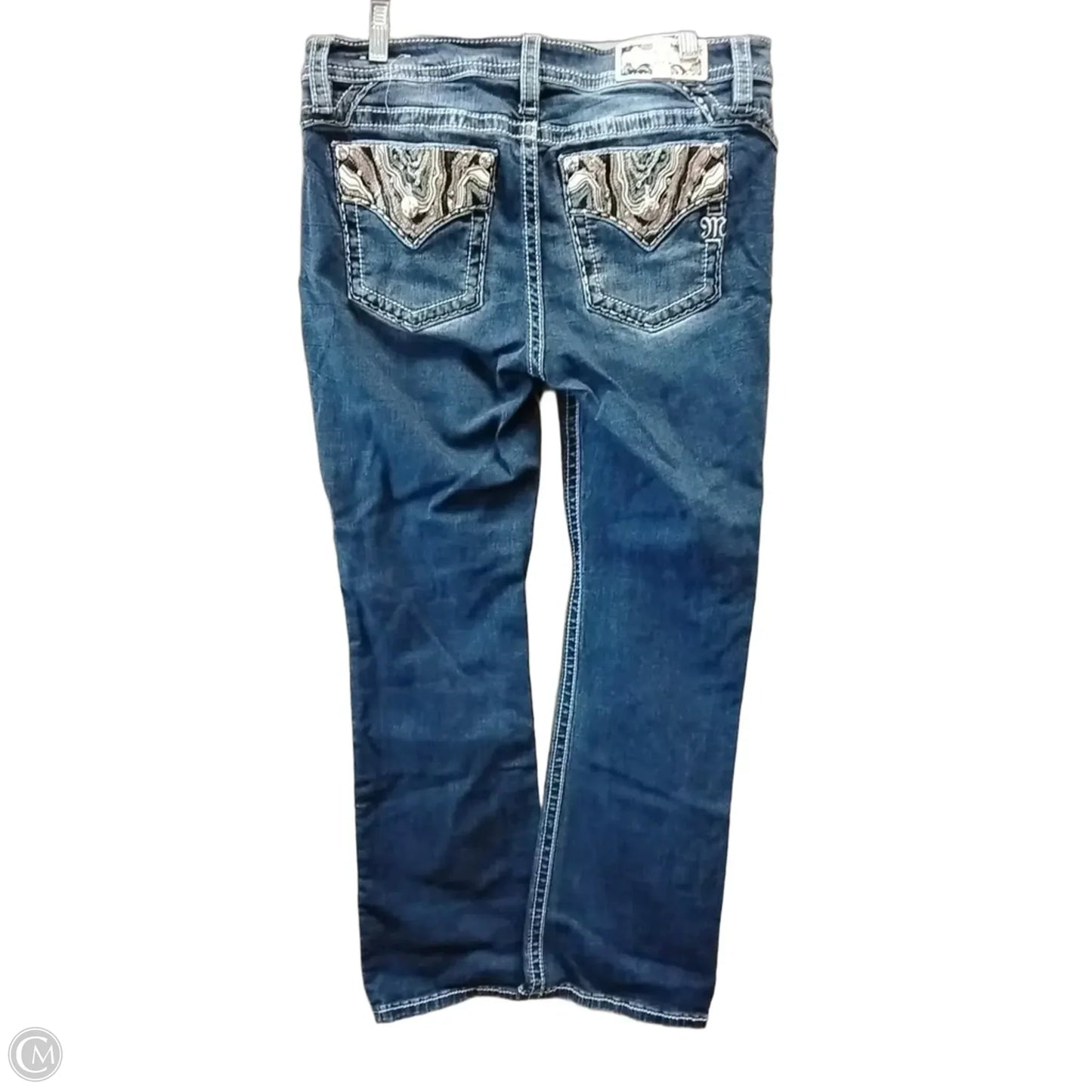 Jeans Boot Cut By Miss Me In Blue, Size: 12