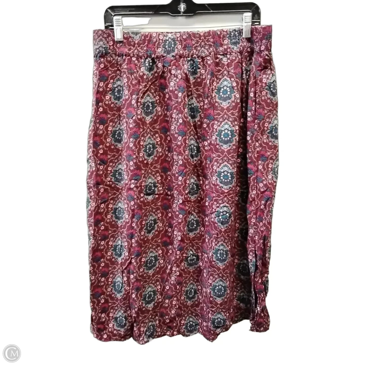 Skirt Maxi By Chelsea 28 In Geometric Pattern, Size: 10