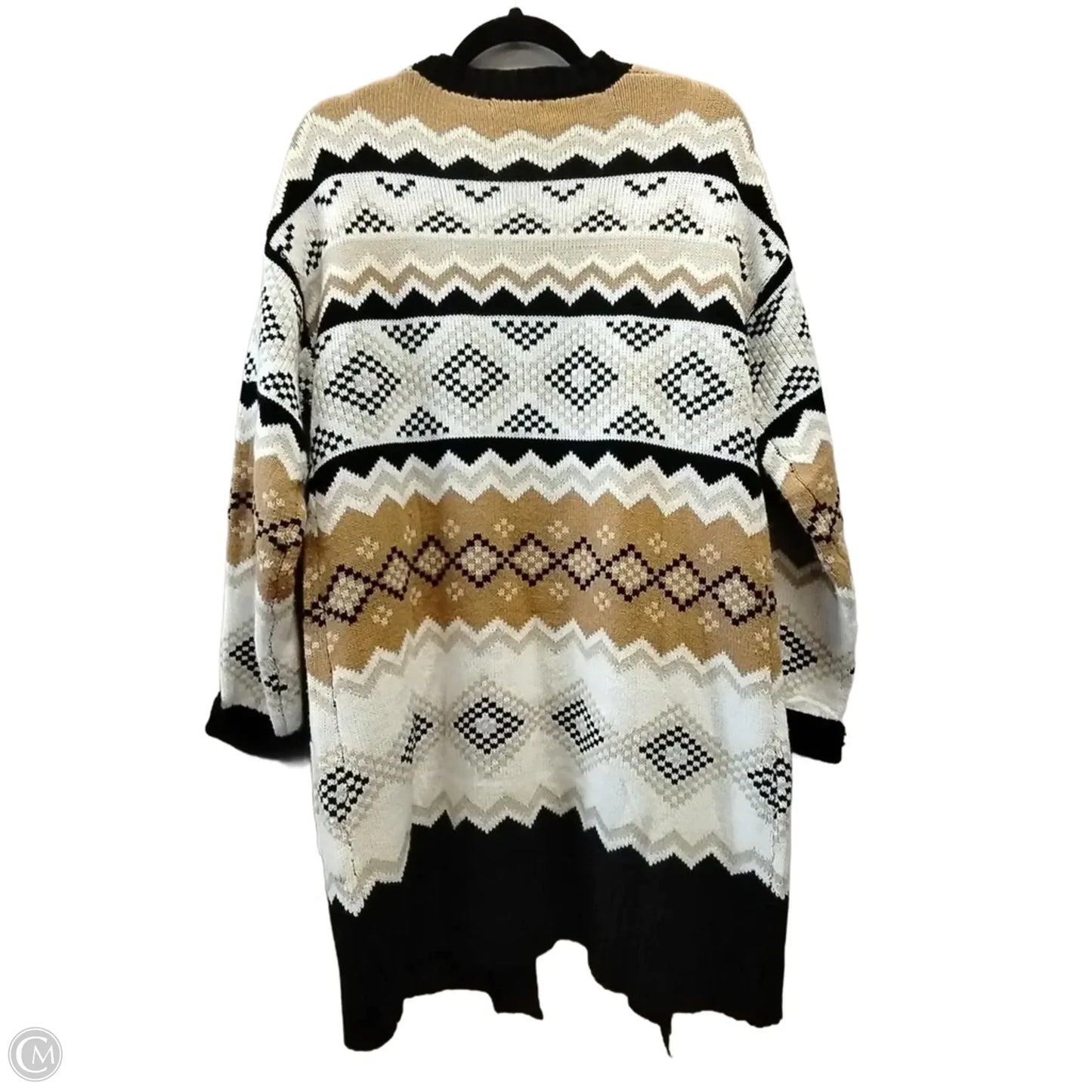 Sweater Cardigan By Cato In Multi-colored, Size: L