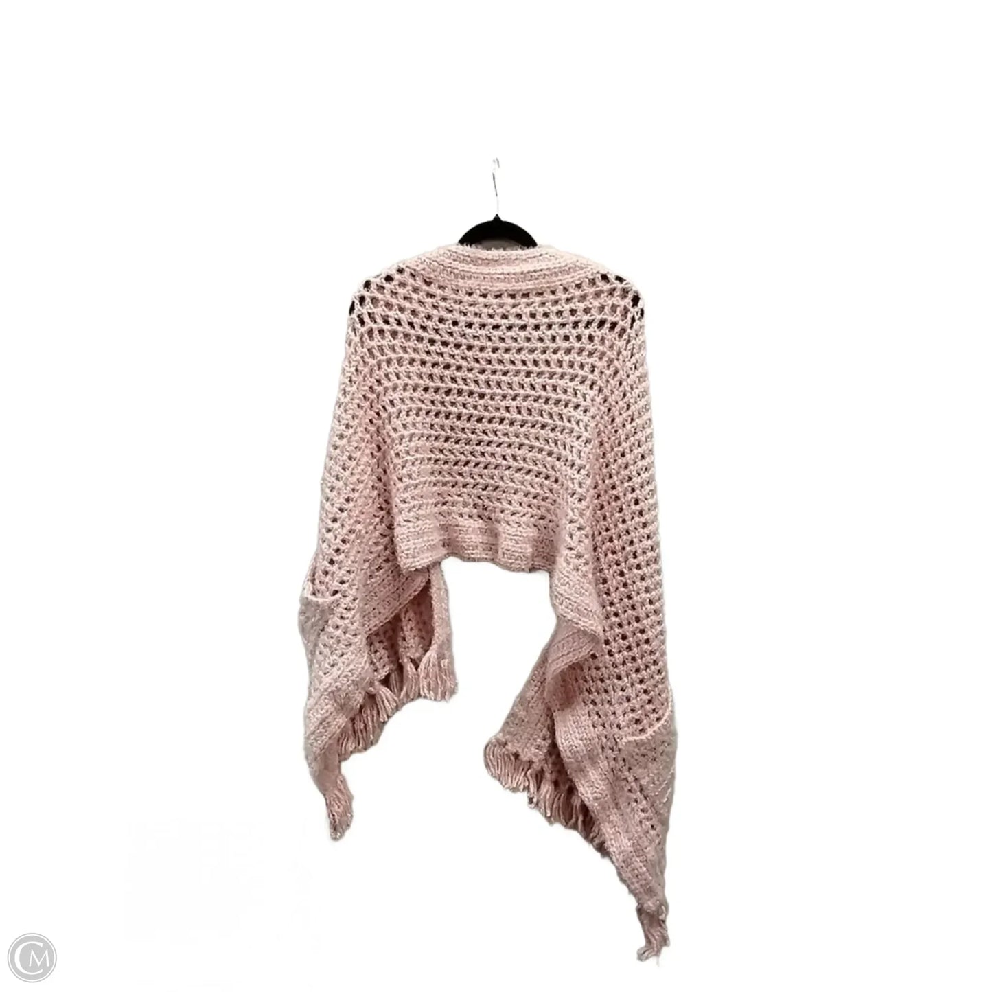 Shawl By Clothes Mentor In Pink, Size: Onesize