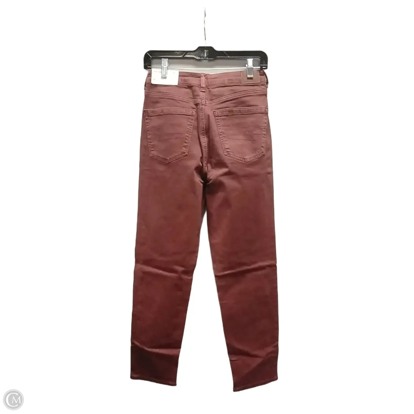 Jeans Straight By American Eagle In Purple, Size: 4