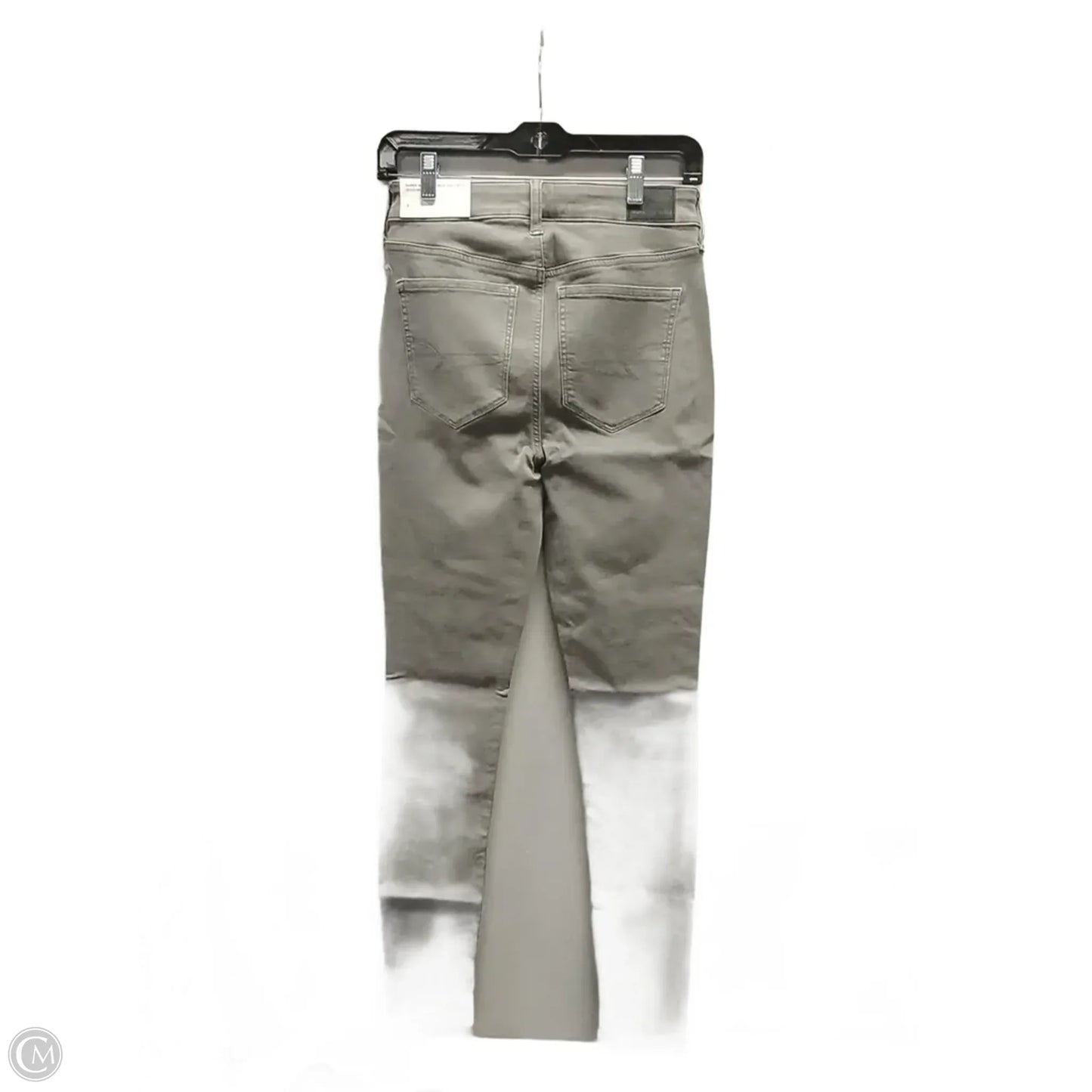 Jeans Straight By American Eagle In Grey, Size: 4