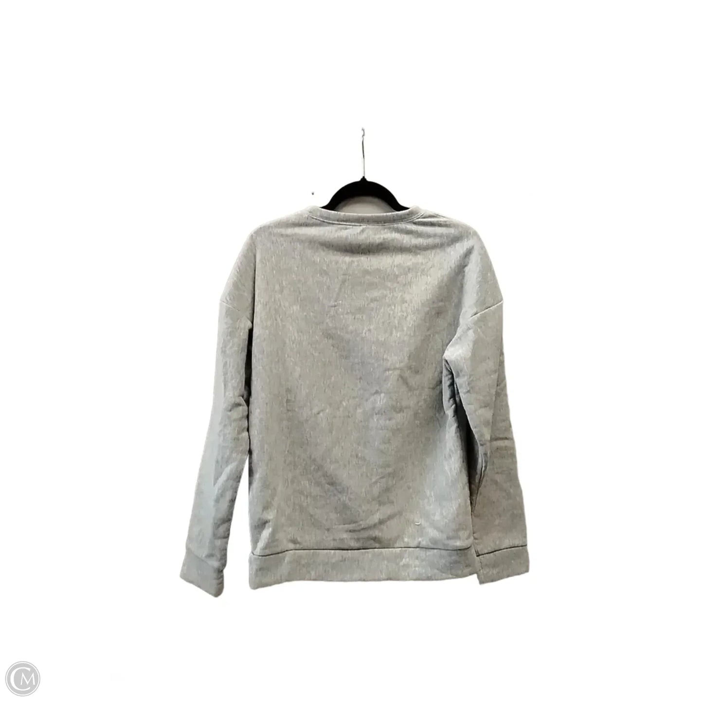 Sweatshirt Crewneck By Clothes Mentor In Grey, Size: M