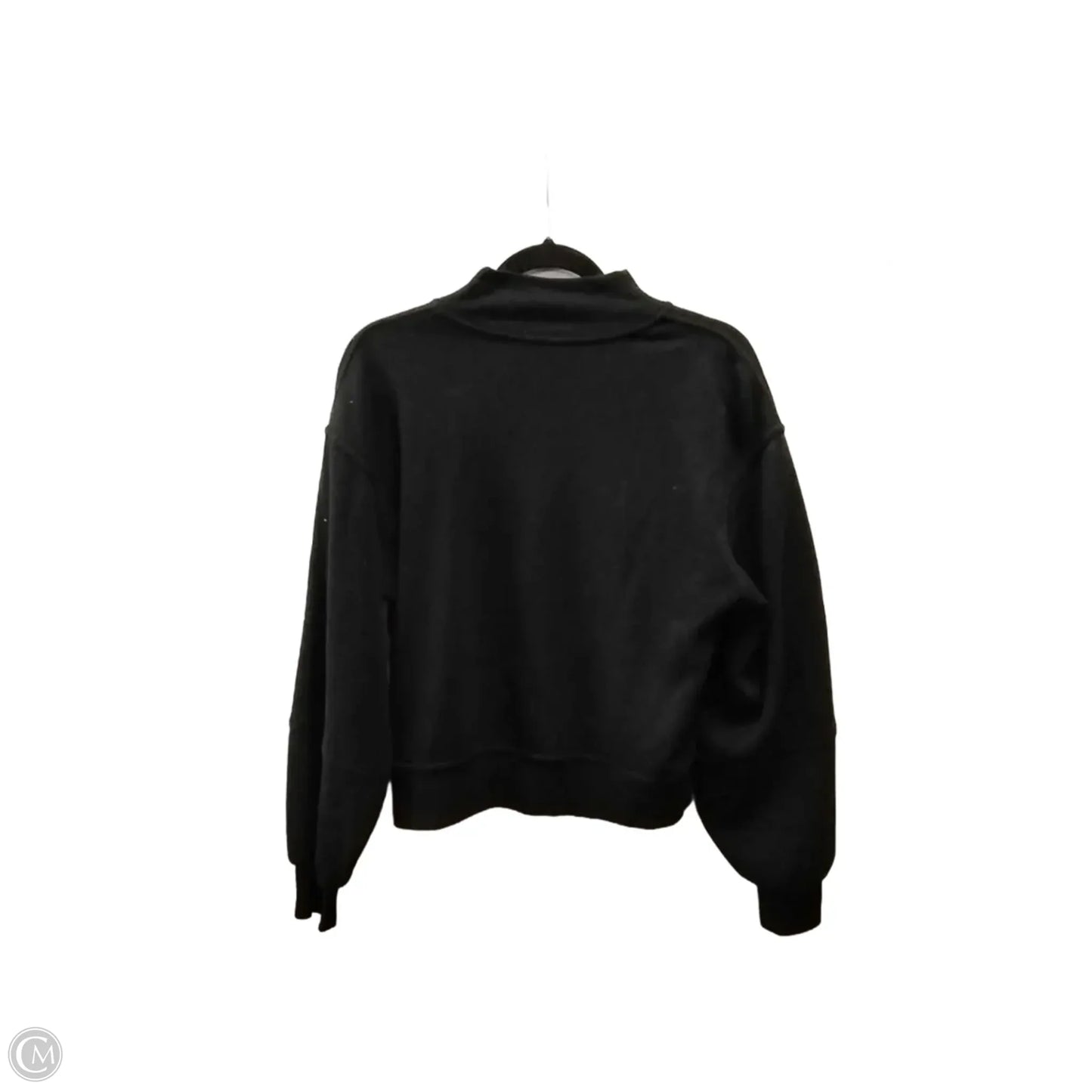 Sweatshirt Crewneck By Z Supply In Black, Size: M
