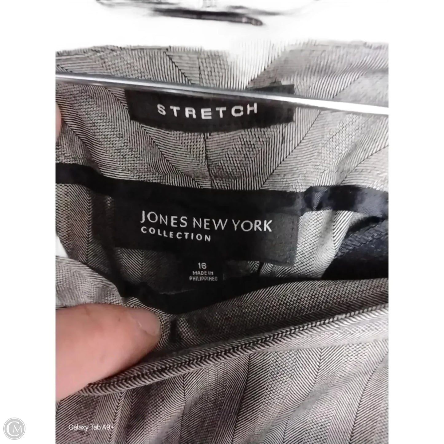 Pants Dress By Jones New York In Grey, Size: 16
