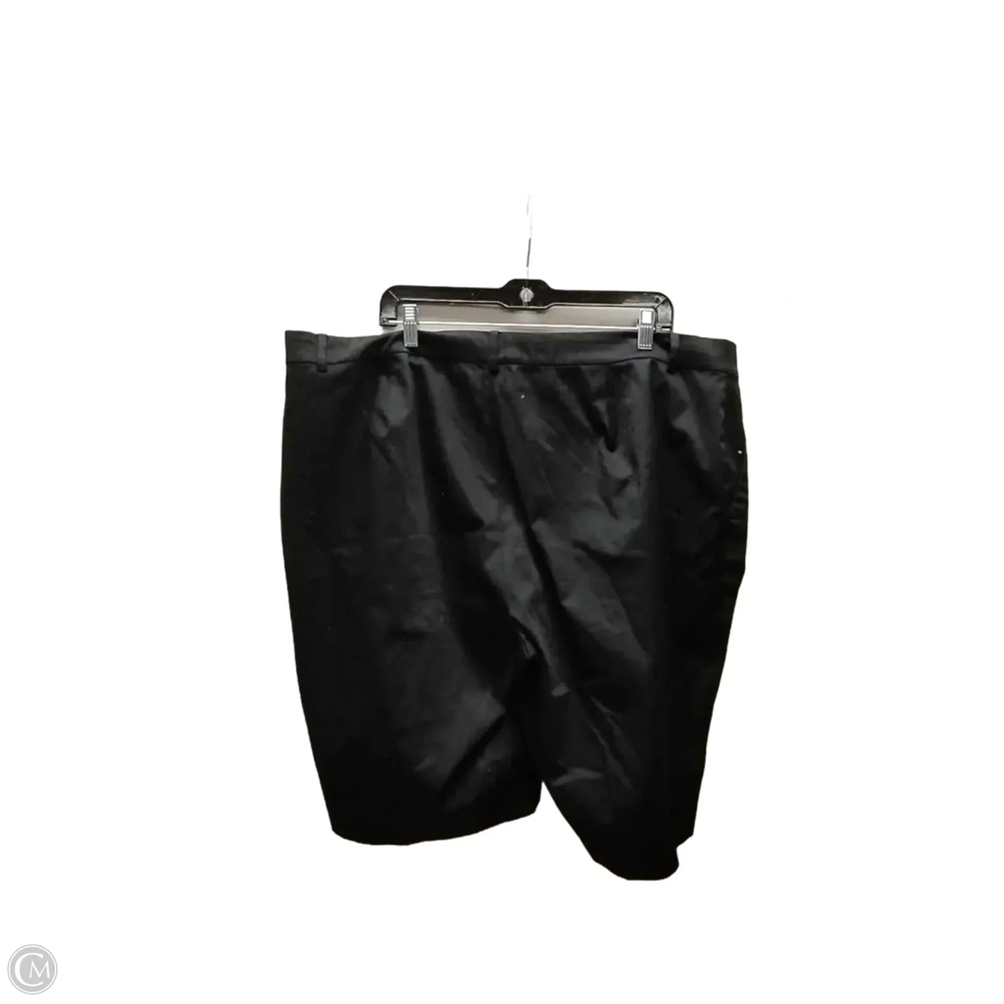 Shorts By Lauren By Ralph Lauren In Black, Size: 22w